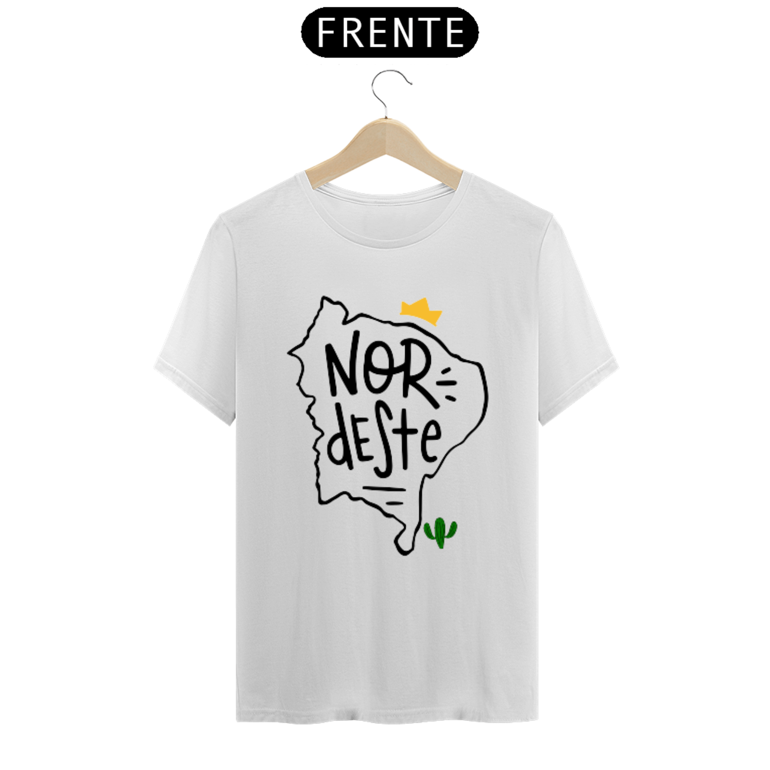 Nome do produto: Camiseta Nordeste 