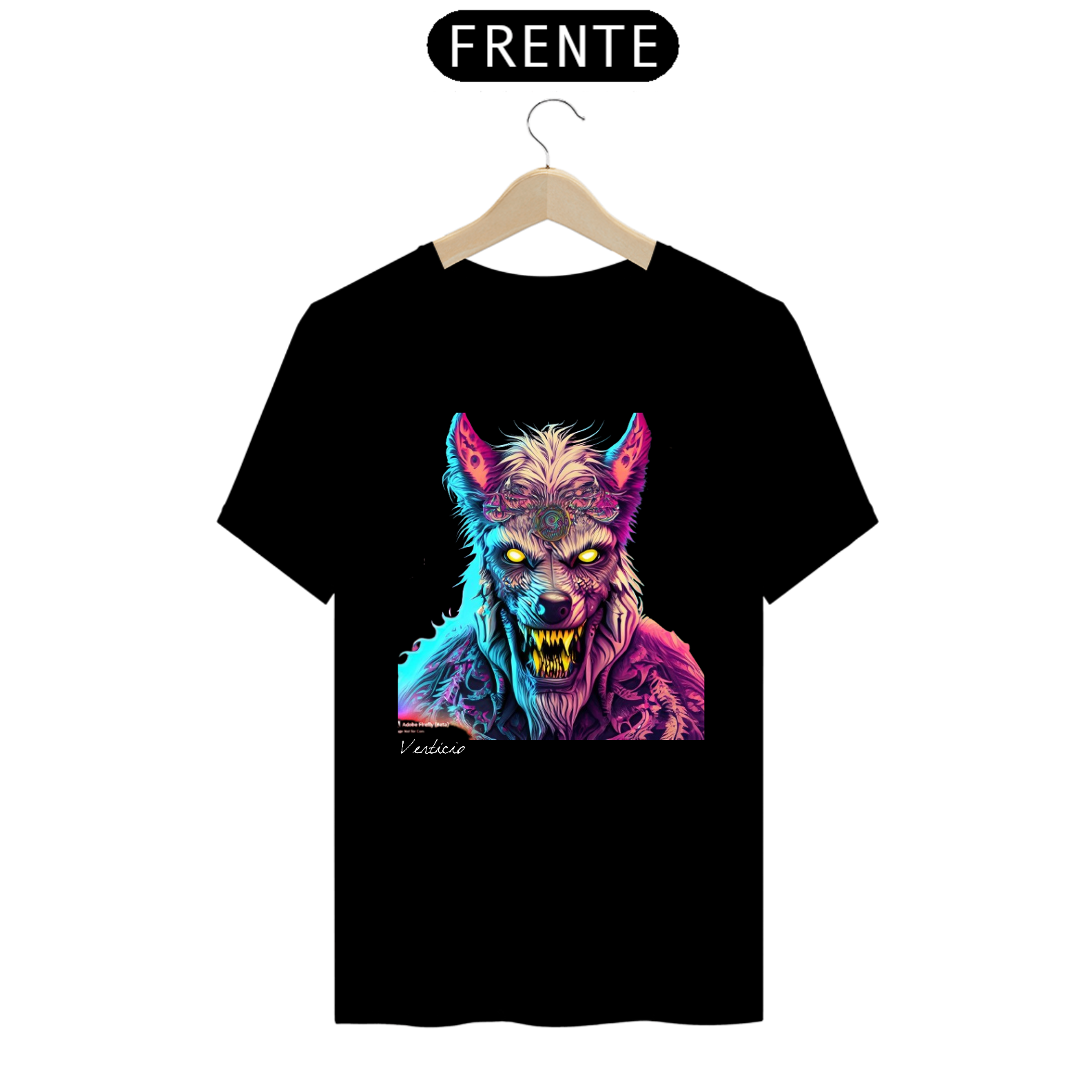 Camiseta Lobisomem Vertício