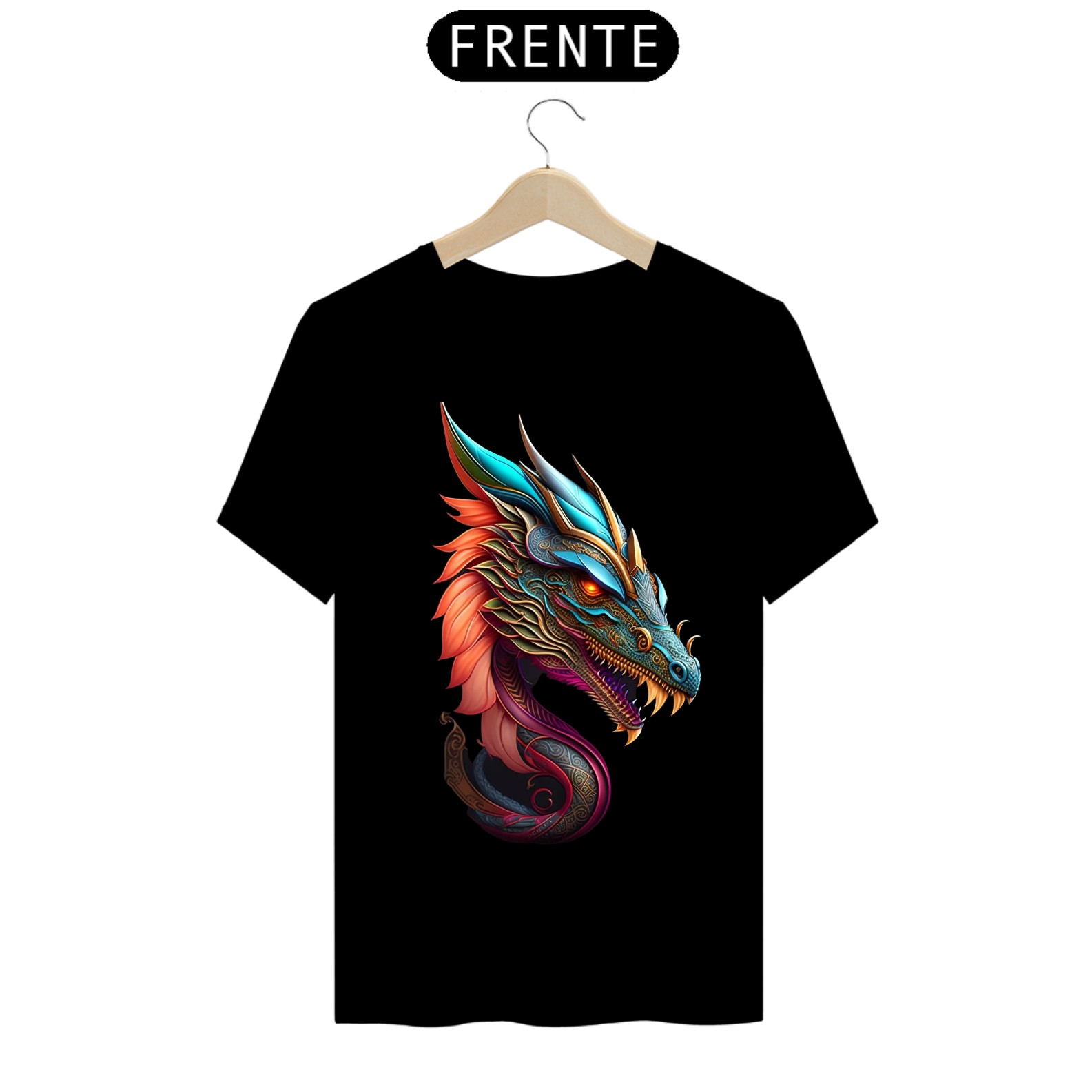 Camiseta Psicodragão Cósmico Vertício