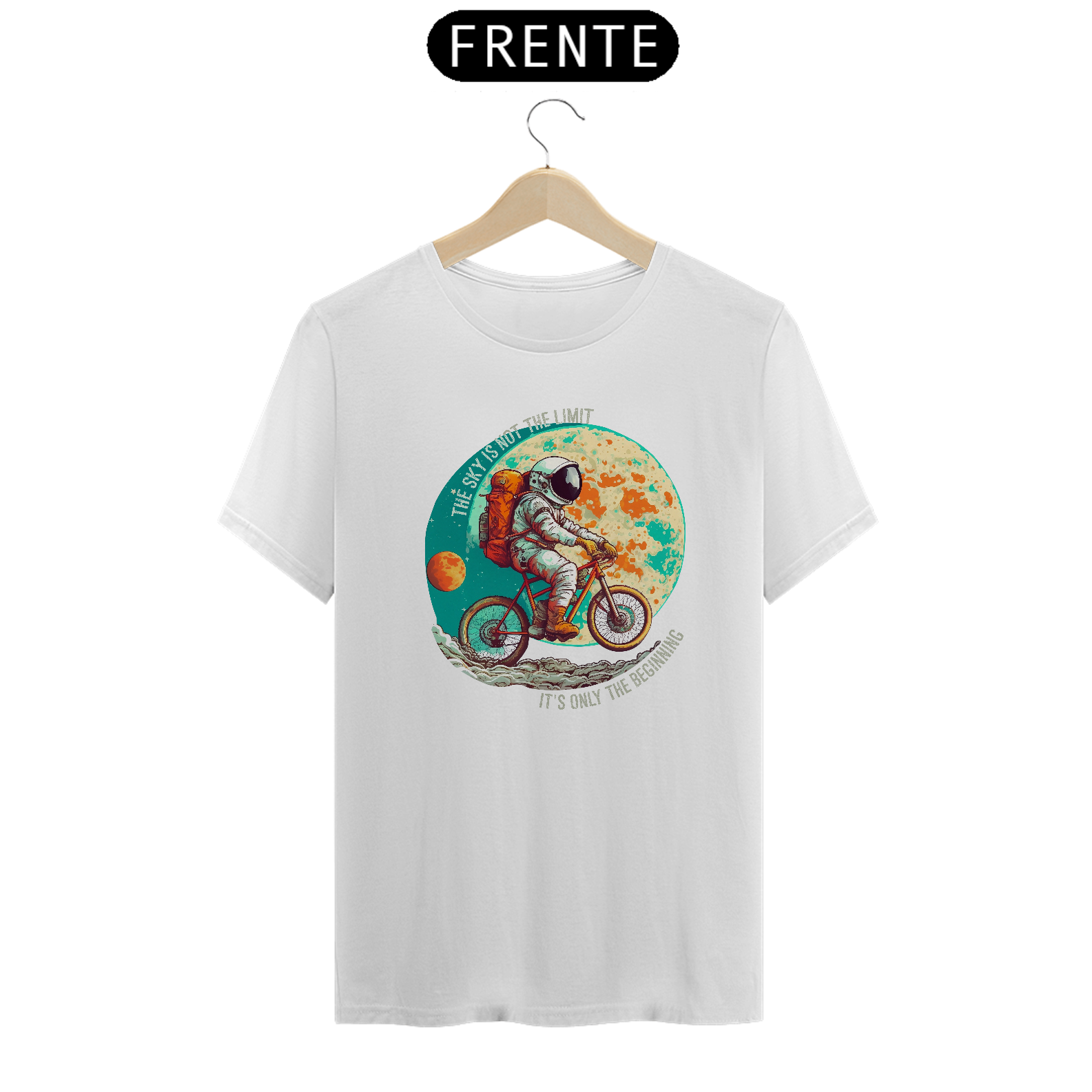 Nome do produto: Camiseta Astronauta