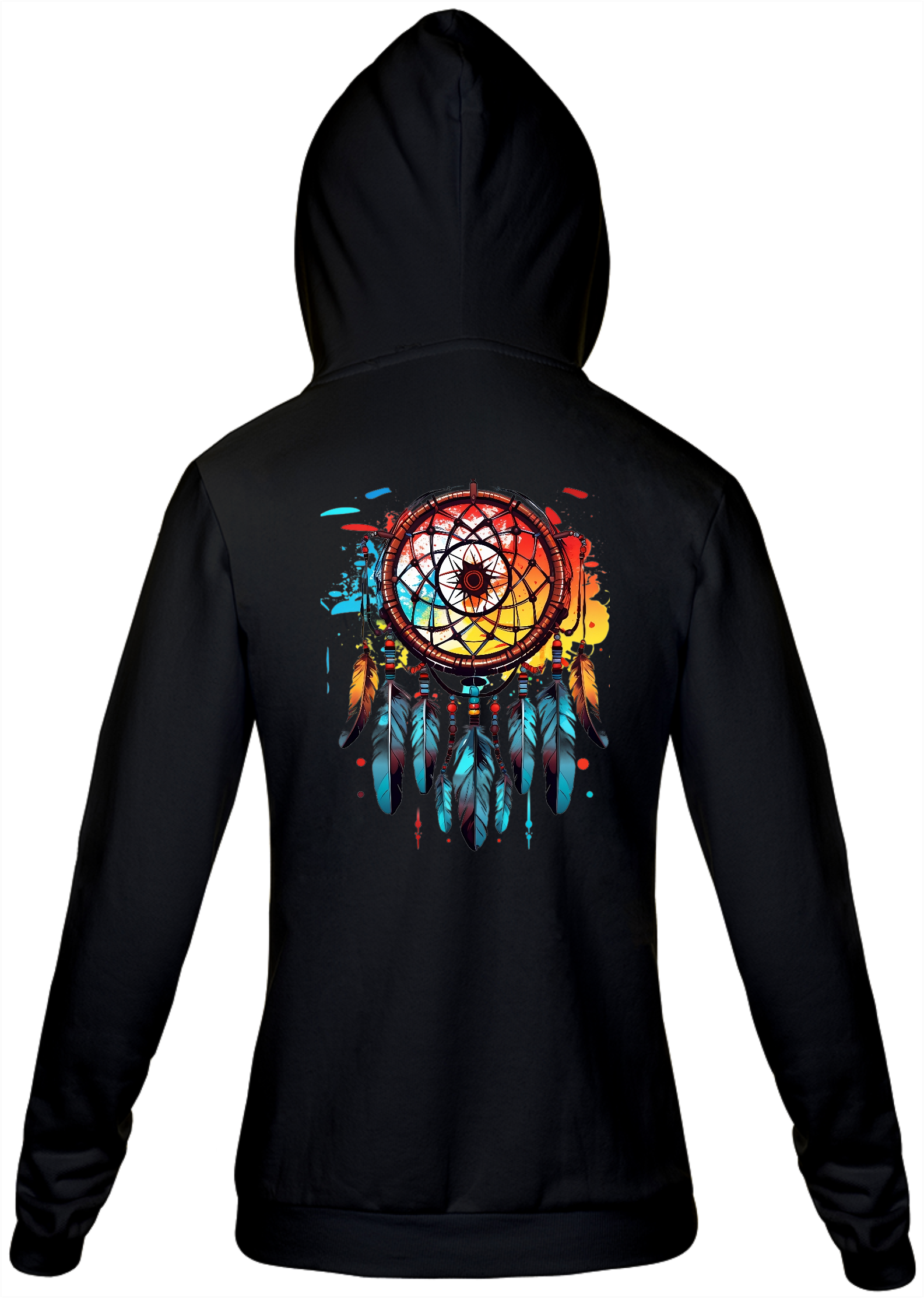 Casaco Moletom com Ziper Apanhador de Sonhos