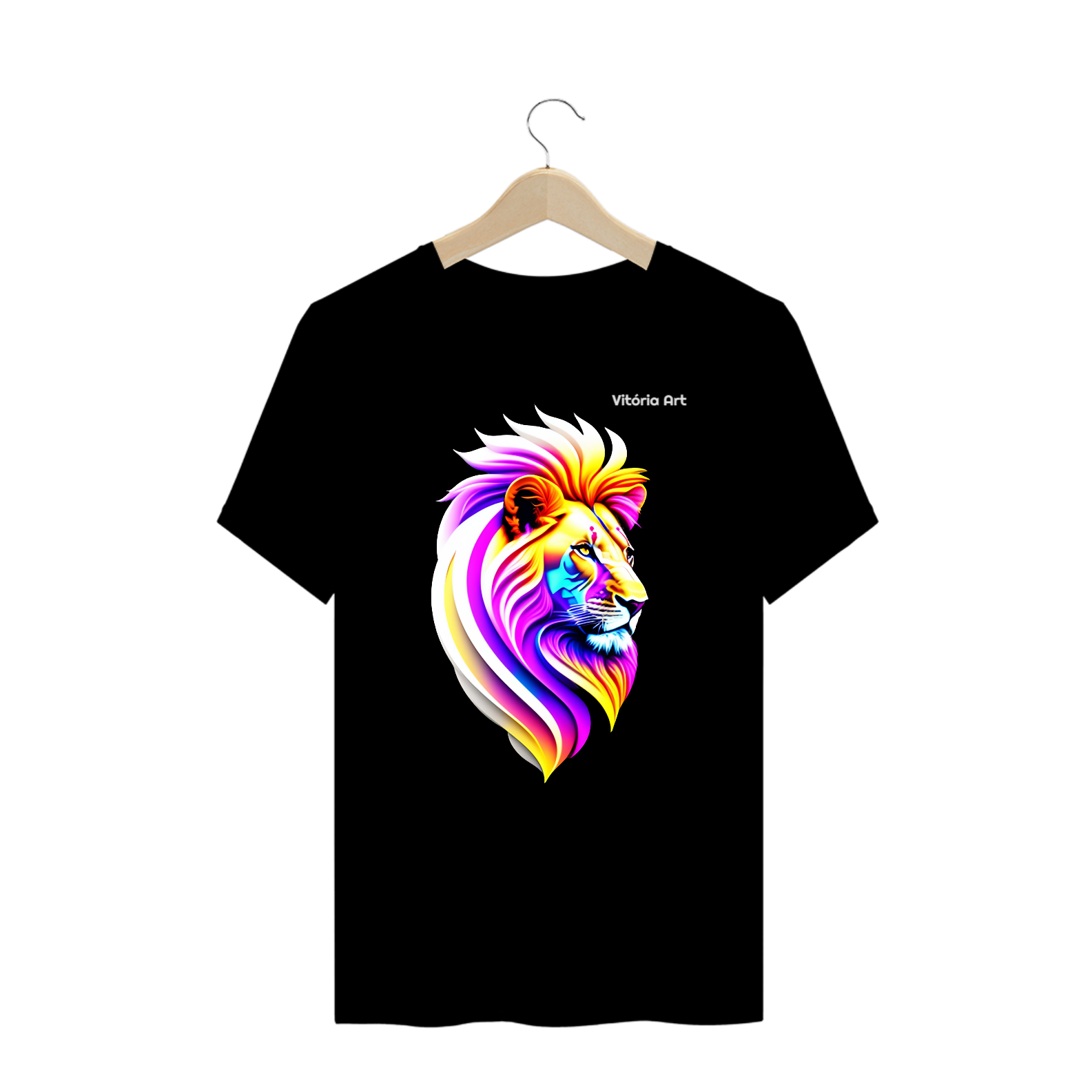 Nome do produto  CAMISETA LEÃO  VITORIA ART