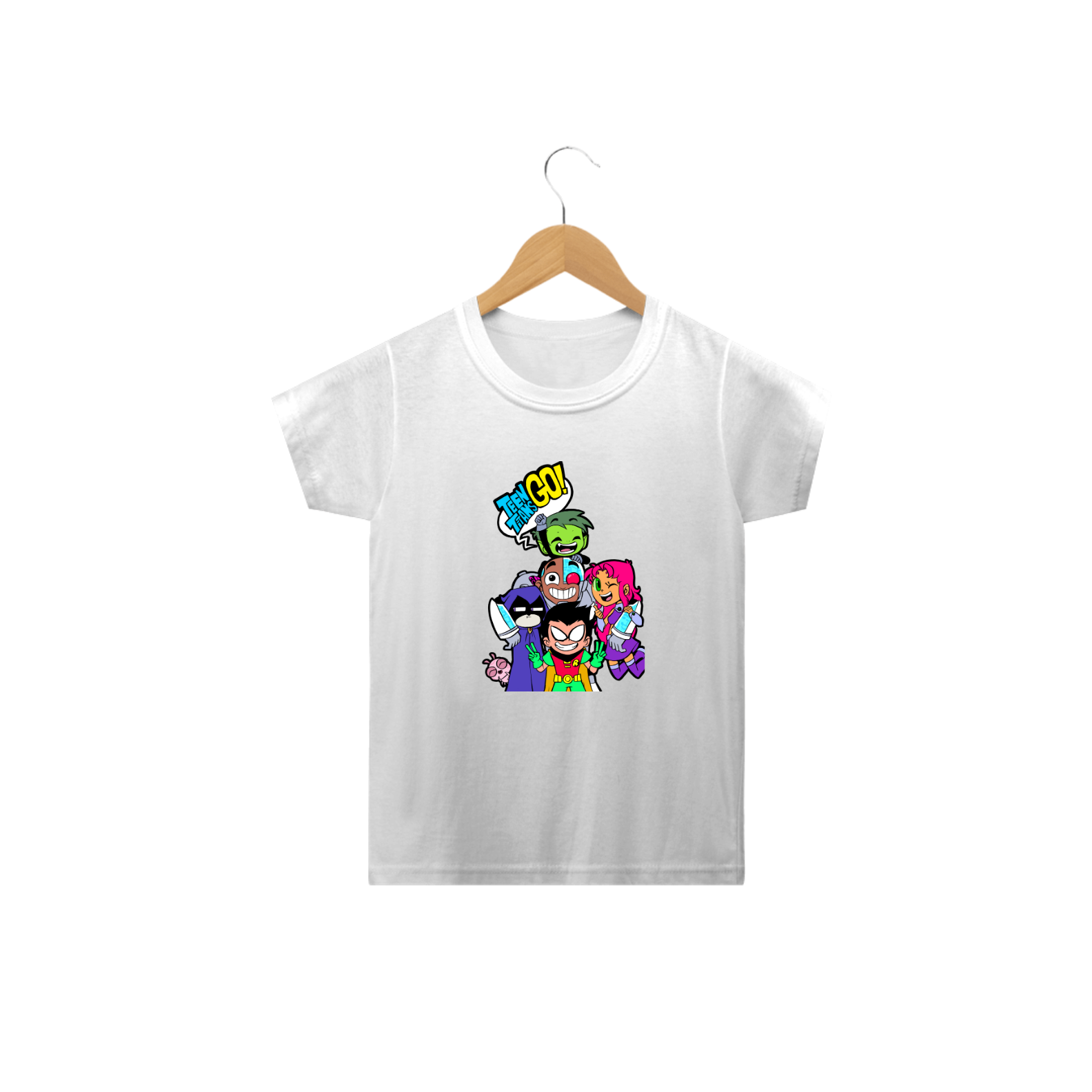 CAMISETA CLASSICA INFANTIL JOVENS TITÃS