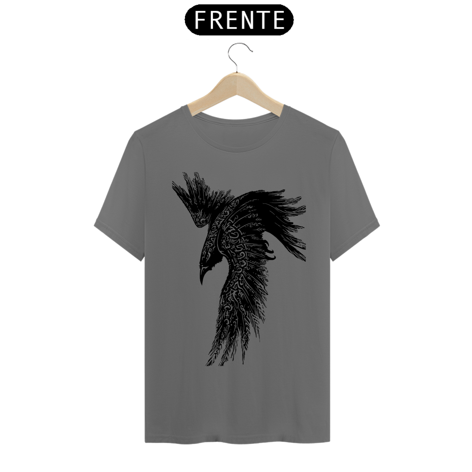 CAMISETA T-SHIRT ESTORNADA CORVO