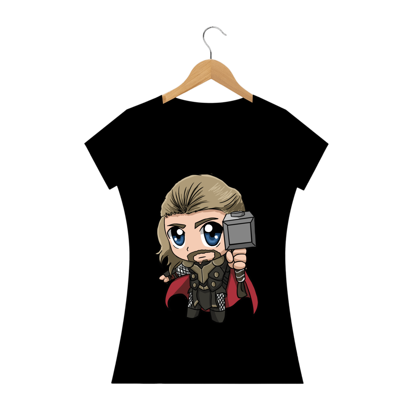 Nome do produto: CAMISETA BABY LONG PRIME THOR DESENHO