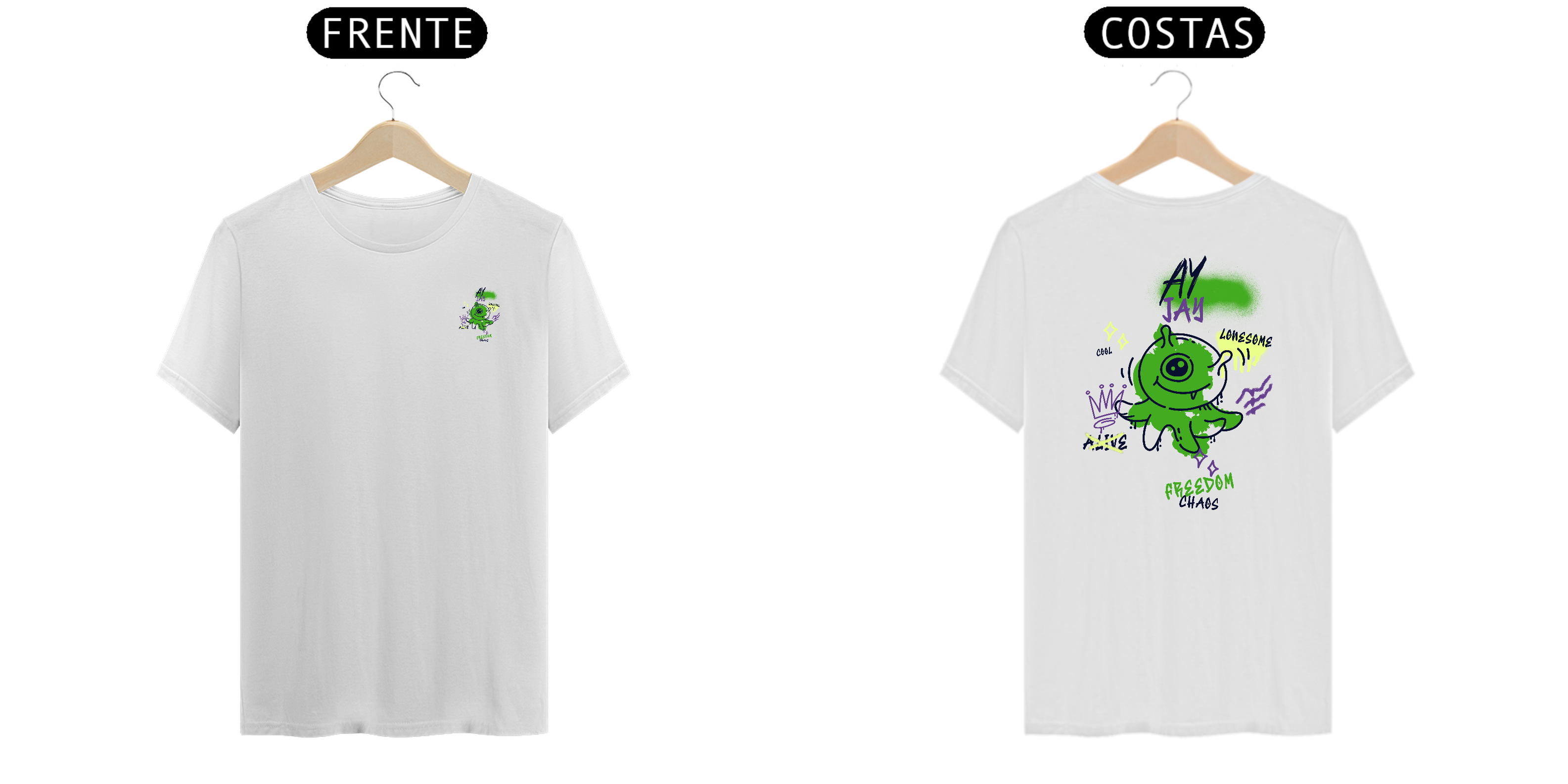 Camisa aliem - Ay Jay 