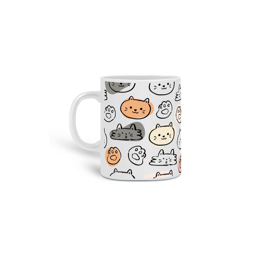 Caneca - Pata de Gato