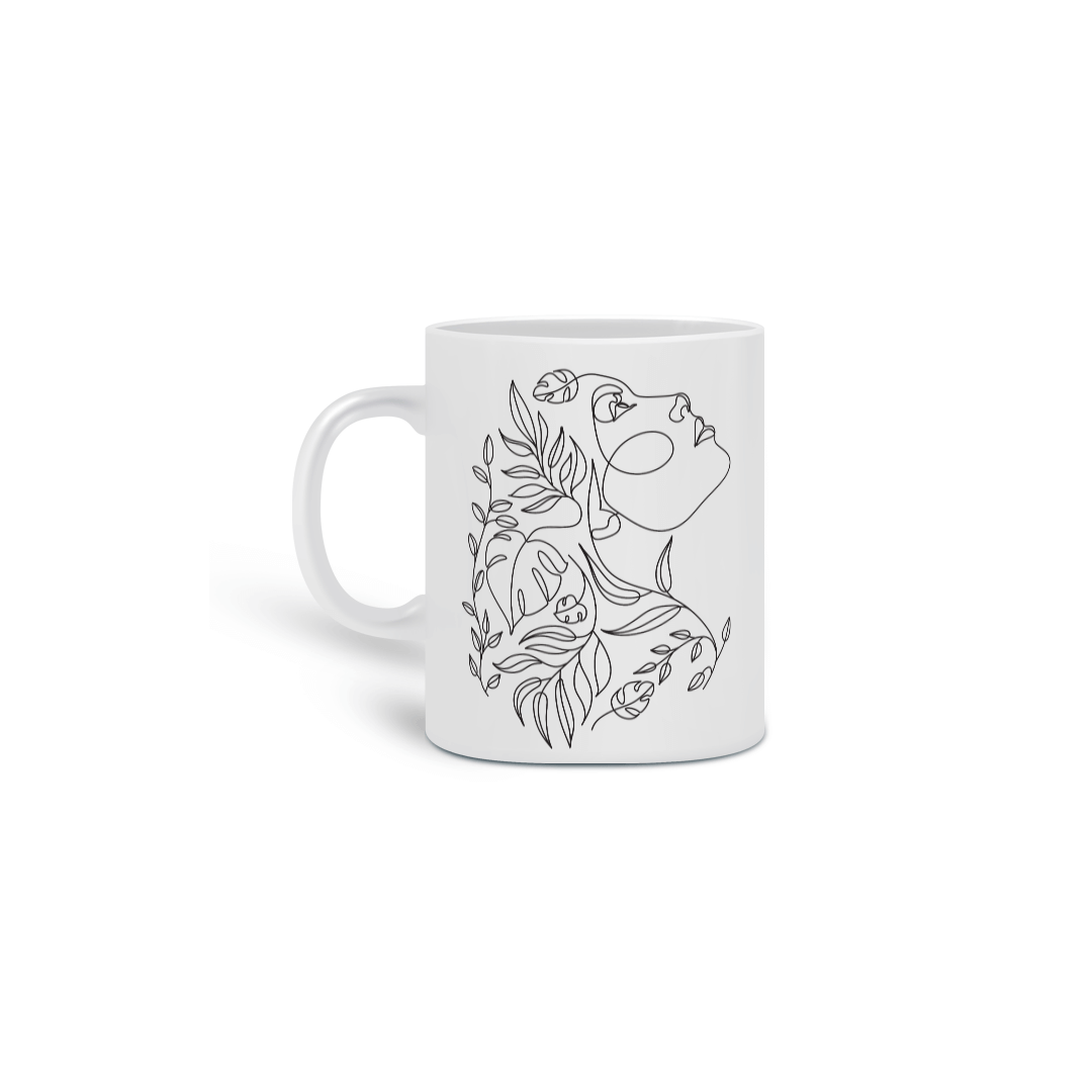 Caneca - Line Art Women 