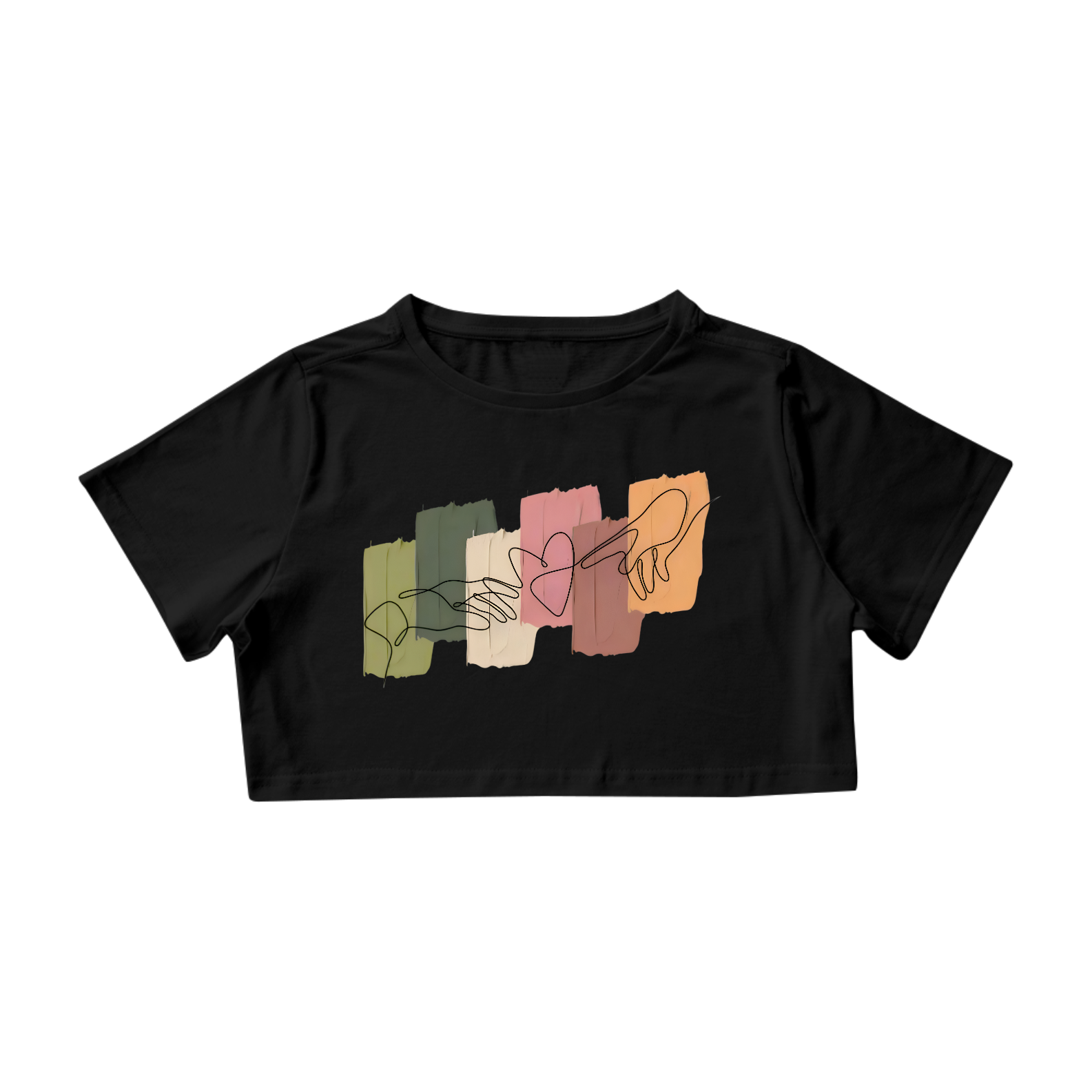 Cropped Hand - Line Arts