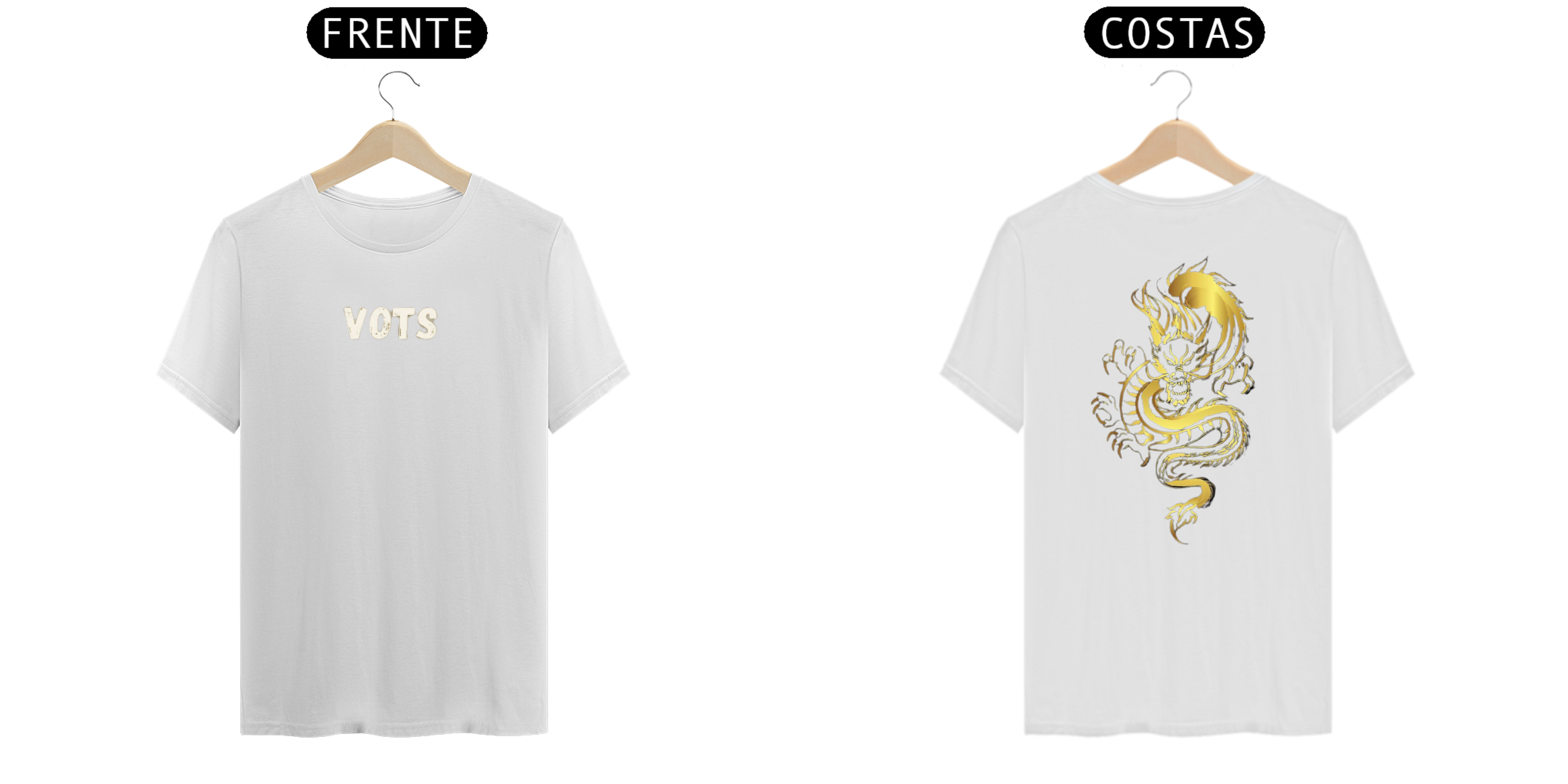 Nome do produto  CAMISA VOTZ -  DRAGON