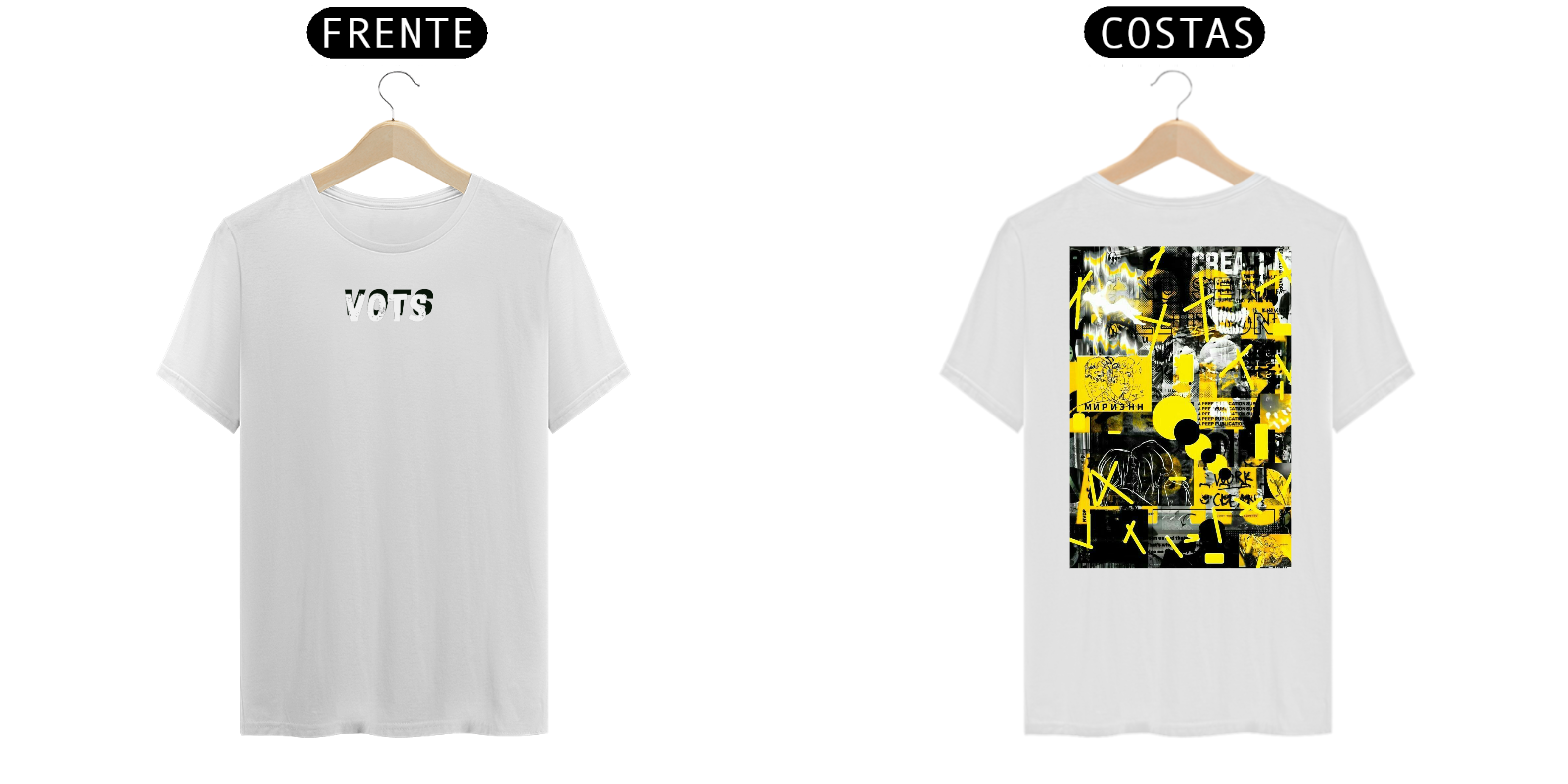 Nome do produto  CAMISA VOTS - GRAFITE