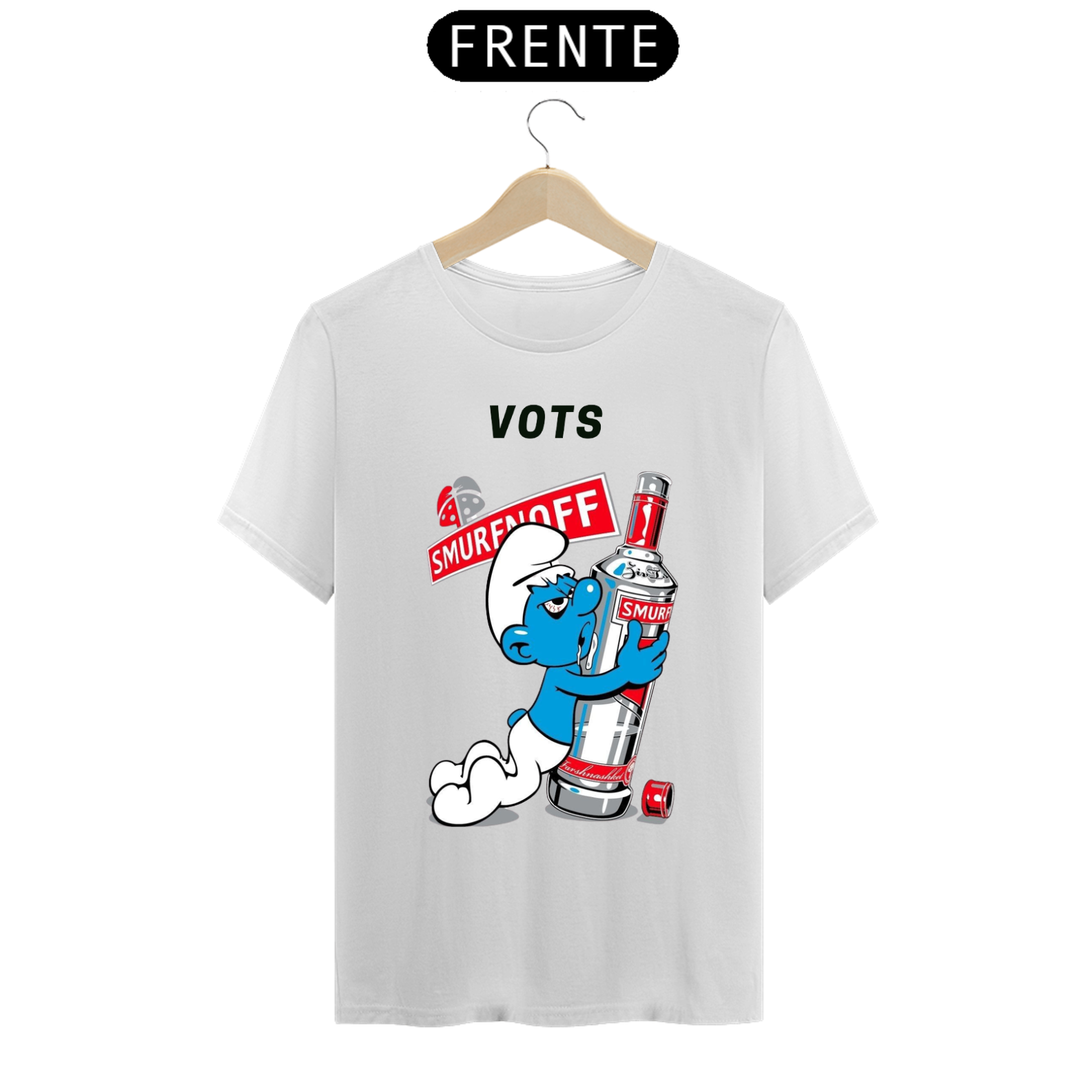 Nome do produto  CAMISA VOTS SMURFNOF