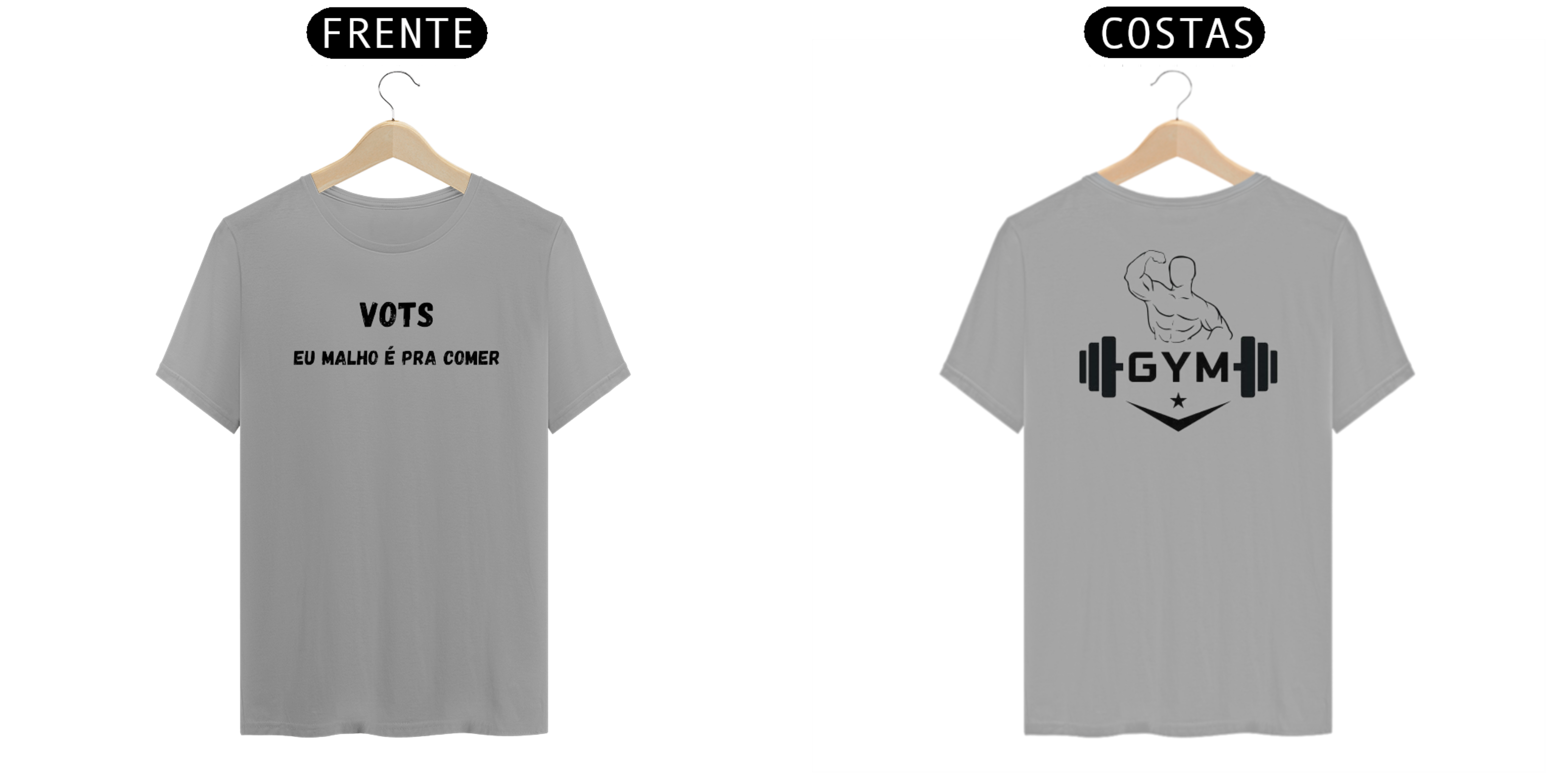 Nome do produto  CAMISA VOTS - GYM