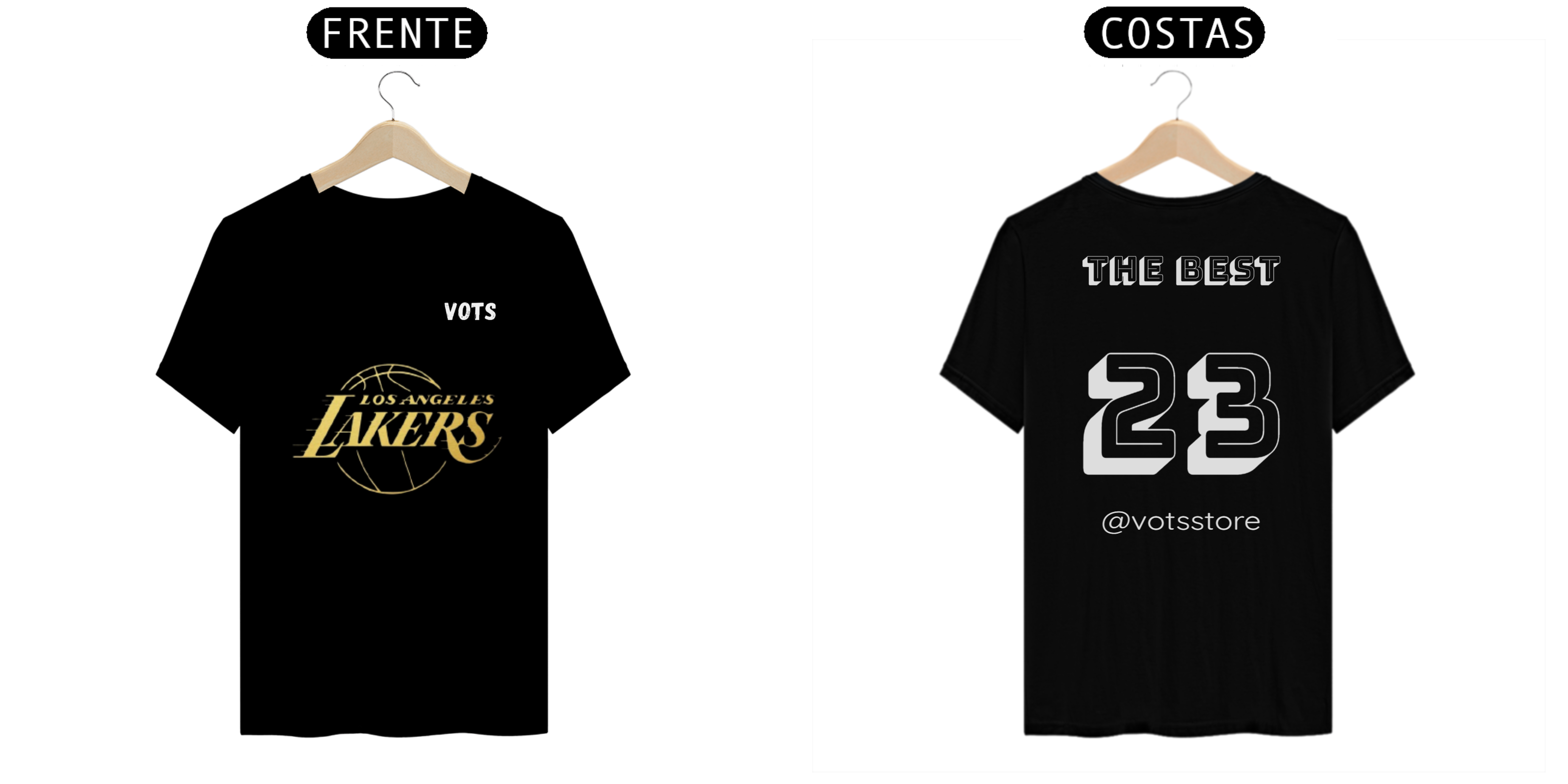 Nome do produto  CAMISA DE TIME VOTS - LAKERS LOS ANGELES