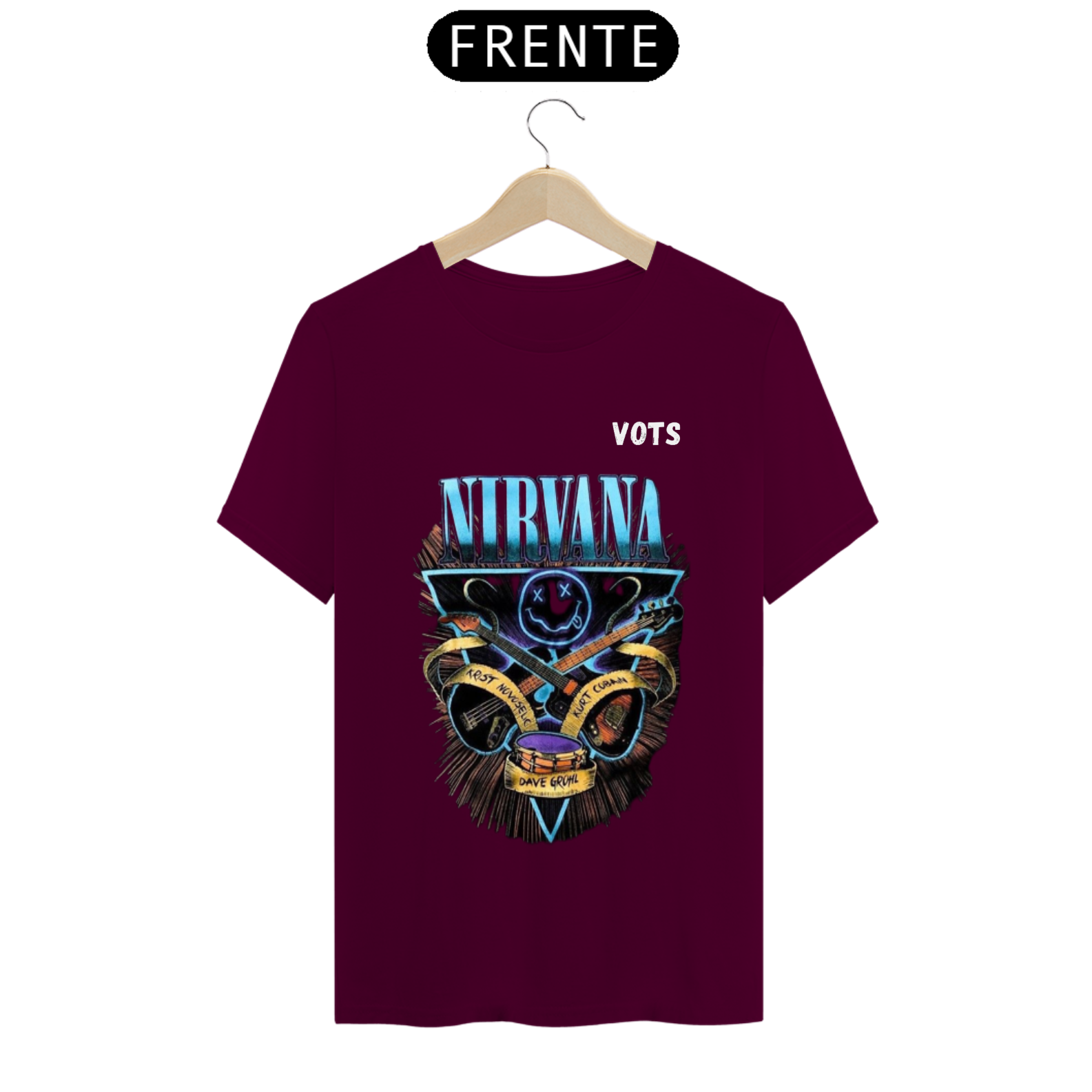 Nome do produto: CAMISA VOTS - Nirvana