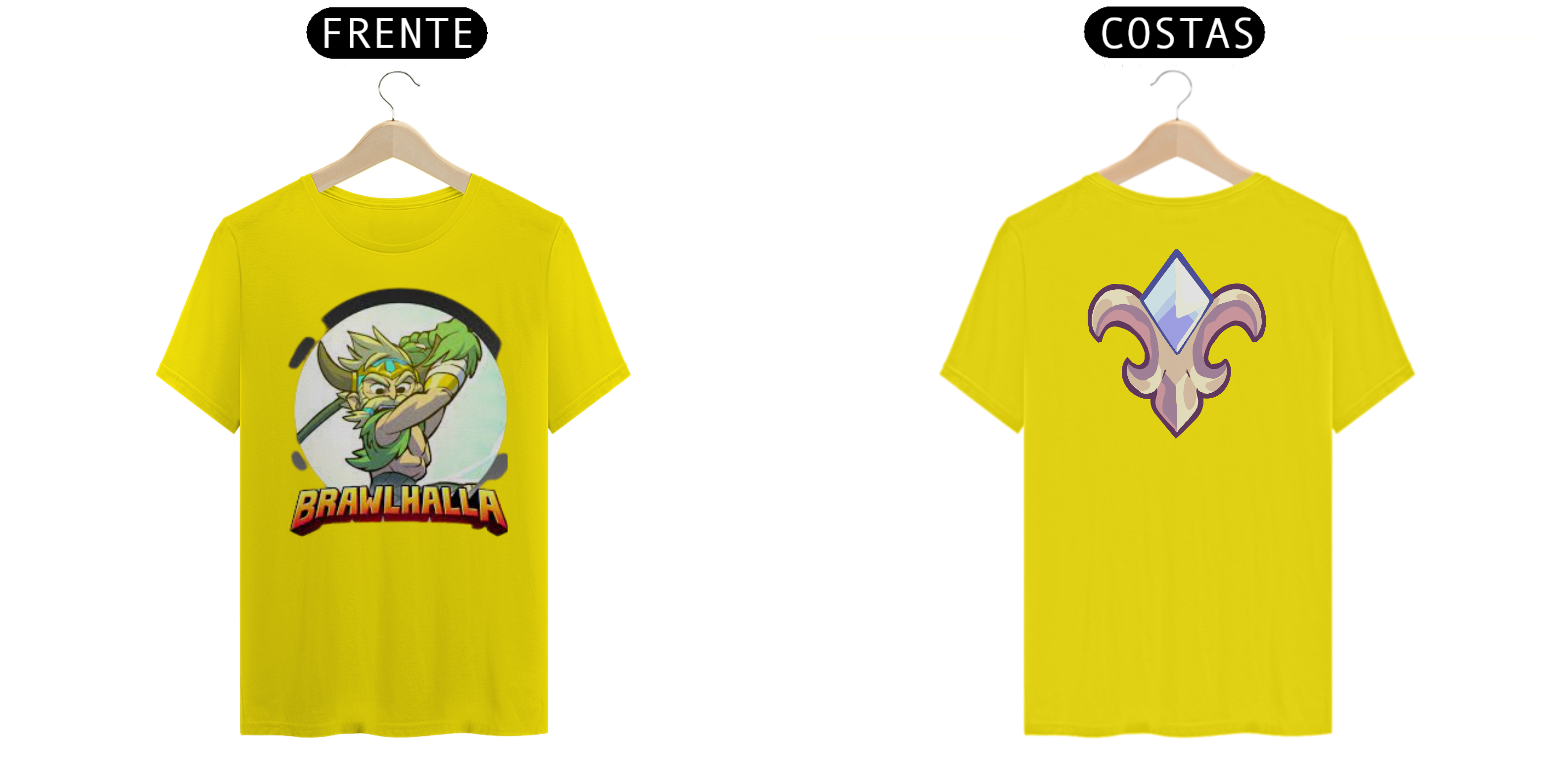 CAMISA T-SHIRT QUALITY TEMA: BRAWLHALLA 2