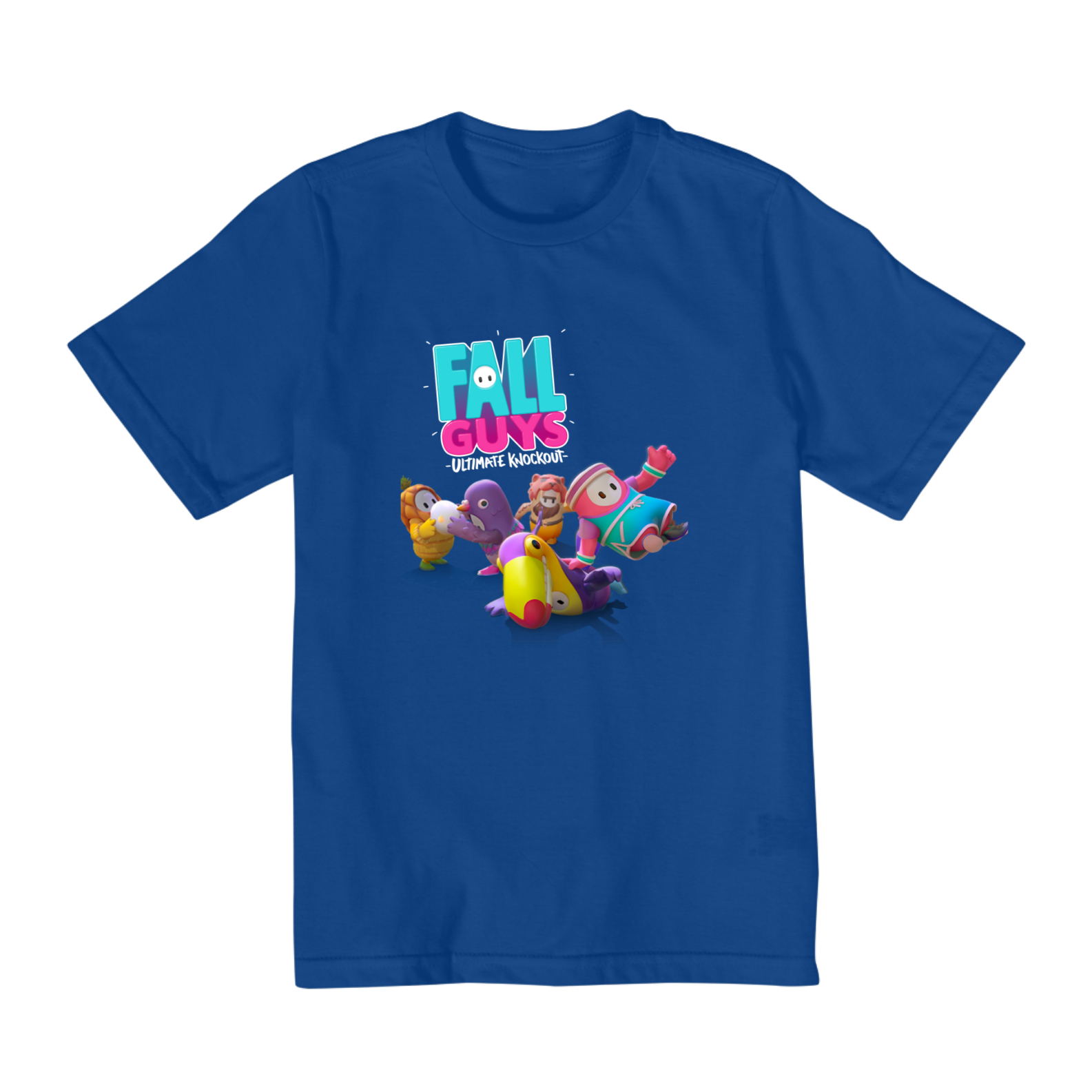 CAMISA QUALITY INFANTIL (10 A 14) TEMA: FALL GUYS