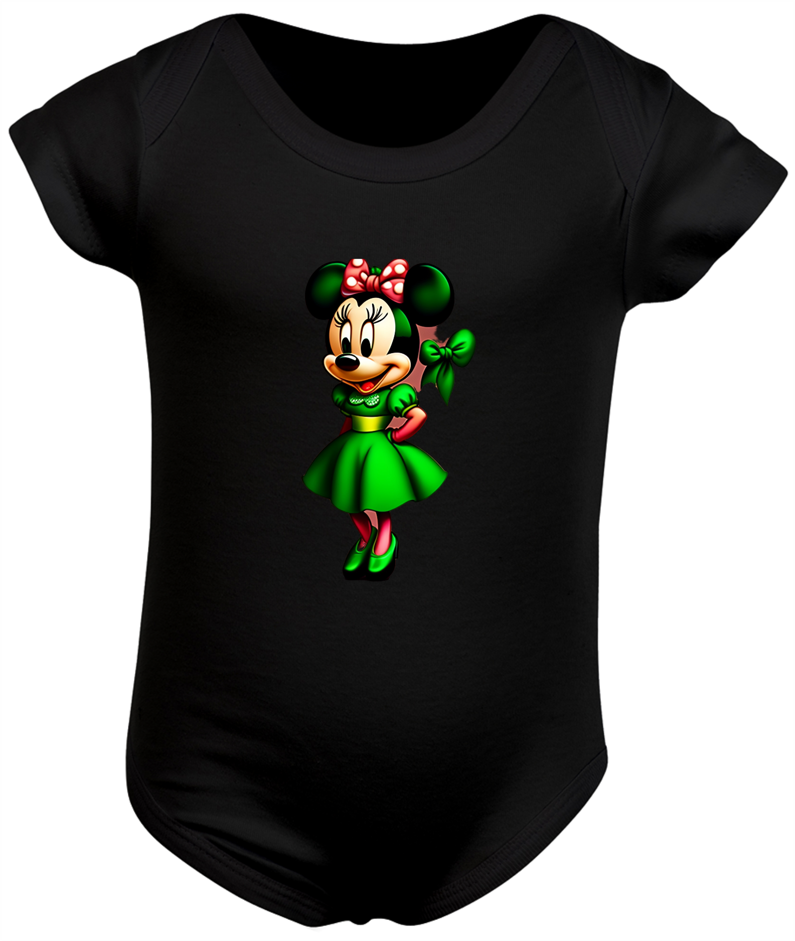 Nome do produto  Body Infantil Minnie Mouse 