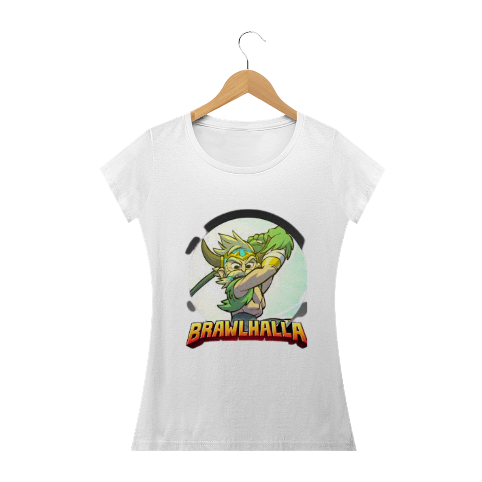 CAMISA FEMININA BABY LONG CLASSIC - TEMA BRAWLHALLA