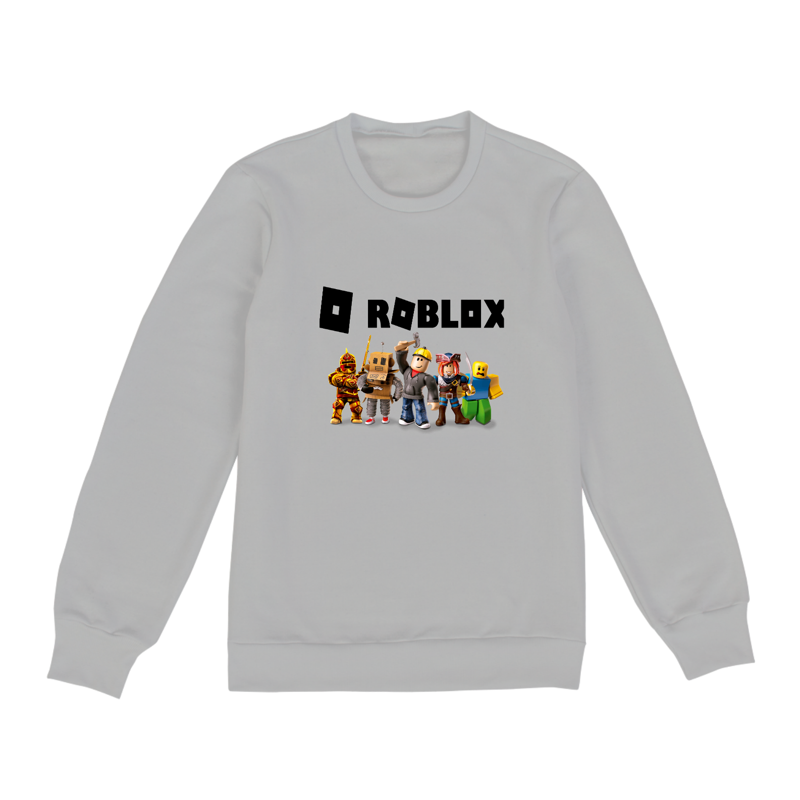 Nome do produto  MOLETOM FECHADO UNISSEX - TEMA: ROBLOX