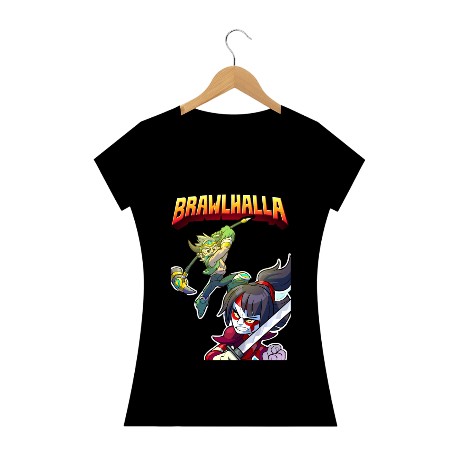 CAMISA FEMININA BABY LONG QUALITY - TEMA BRAWLHALLA