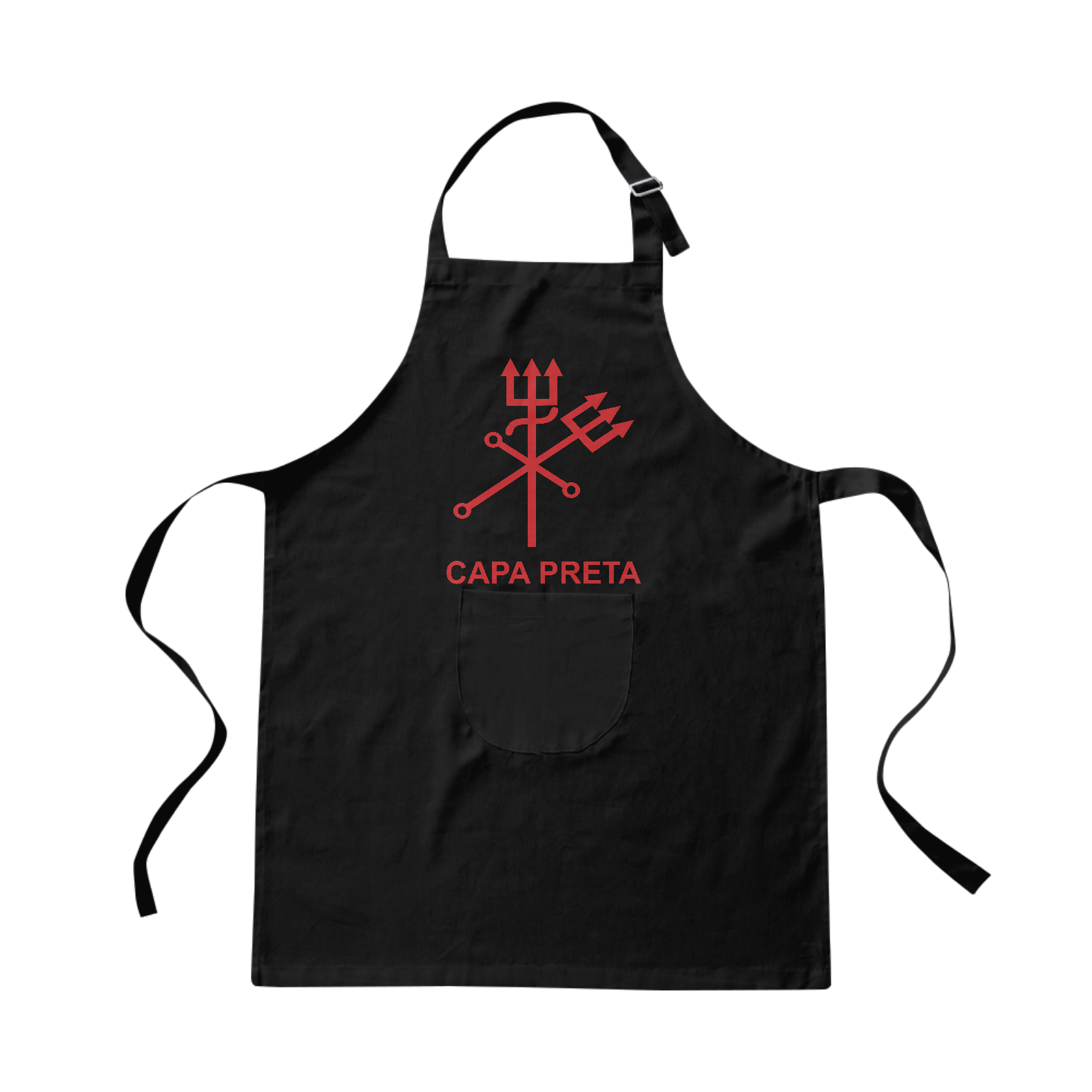 Avental Capa Preta