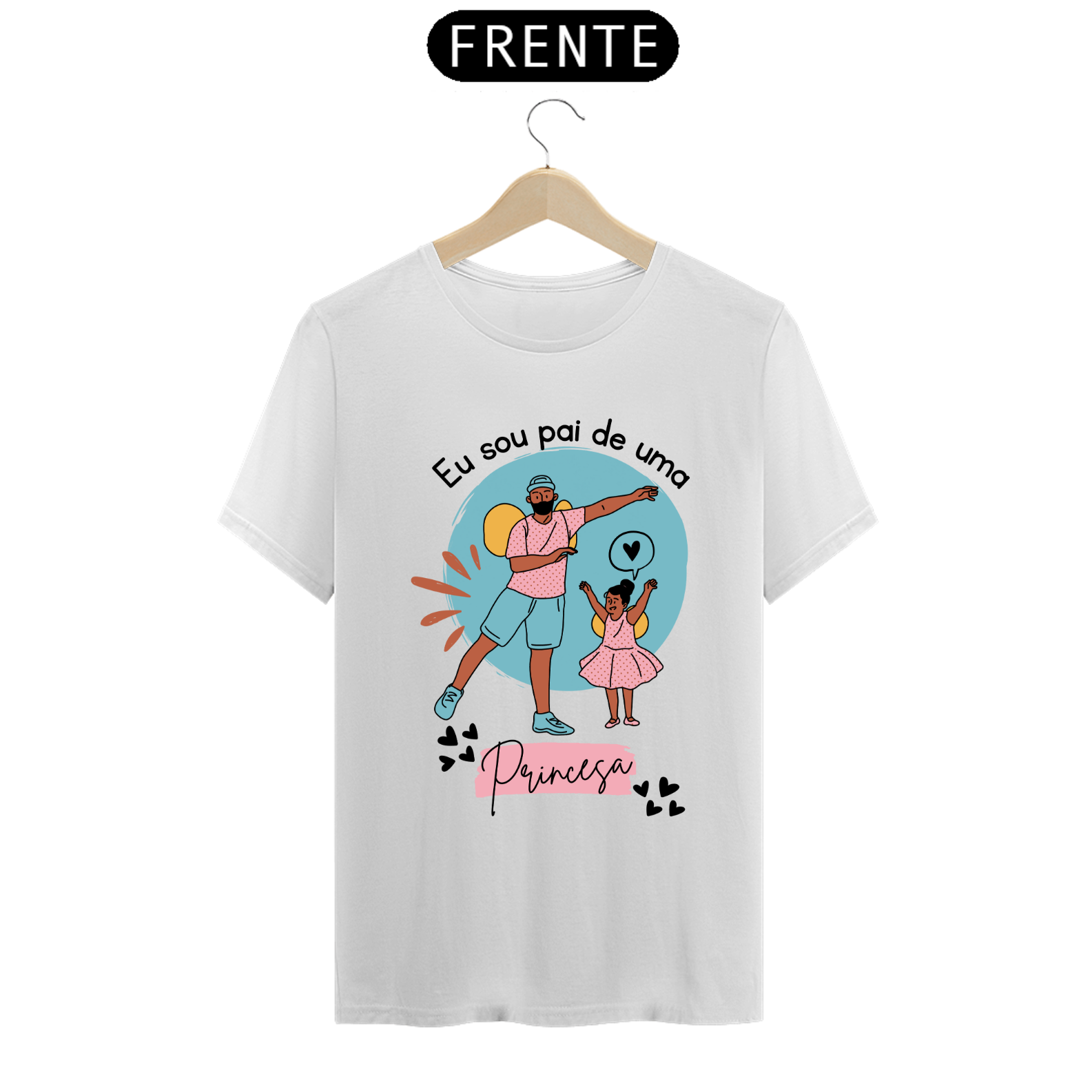Camiseta Pai de Princesa