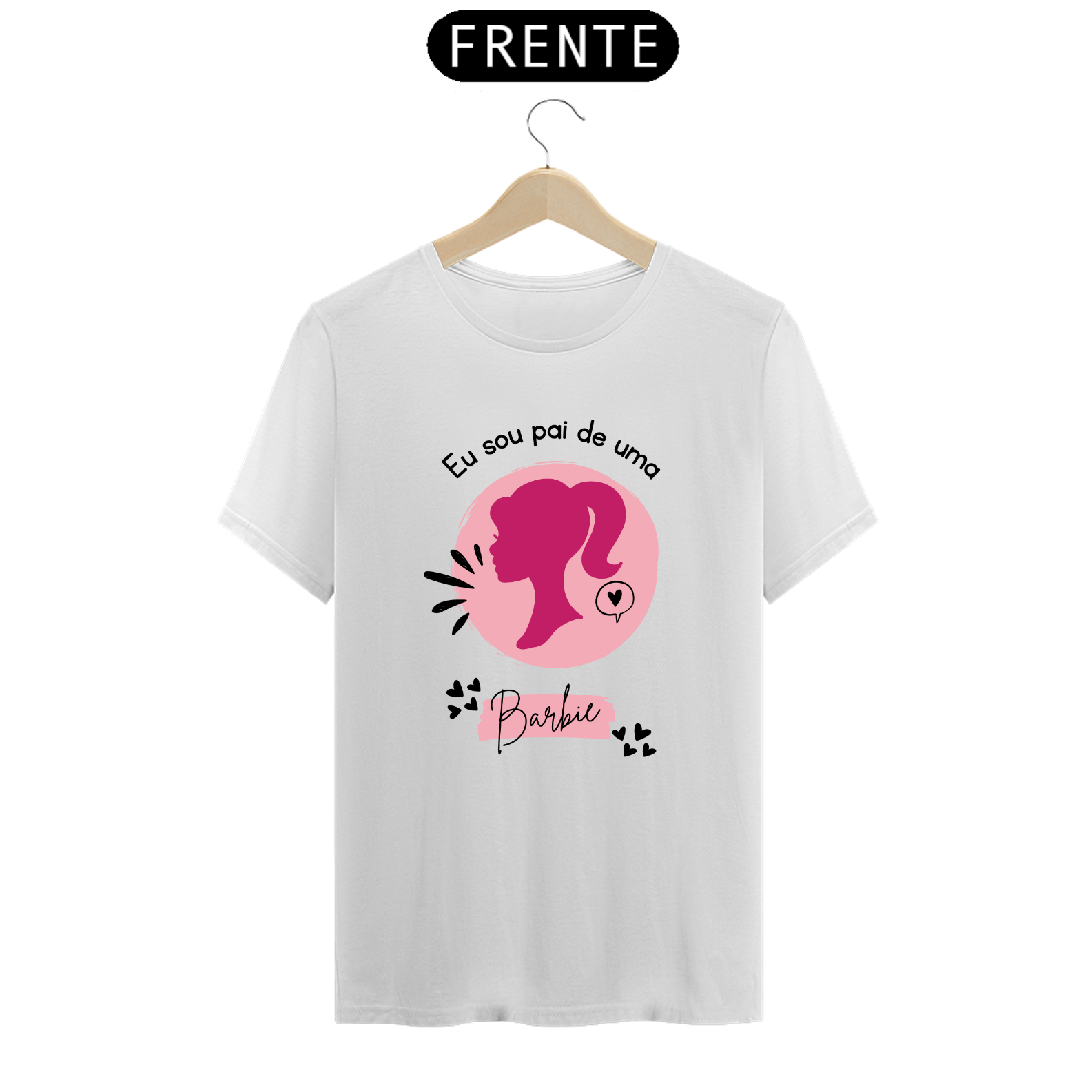 Camiseta Pai de Barbie