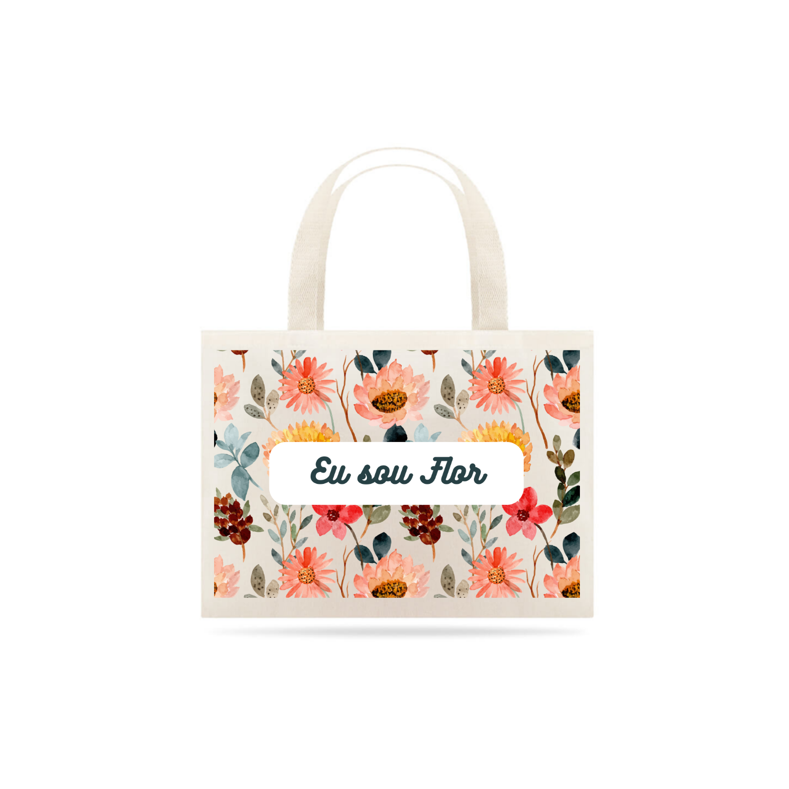 Ecobag Eu sou Flor