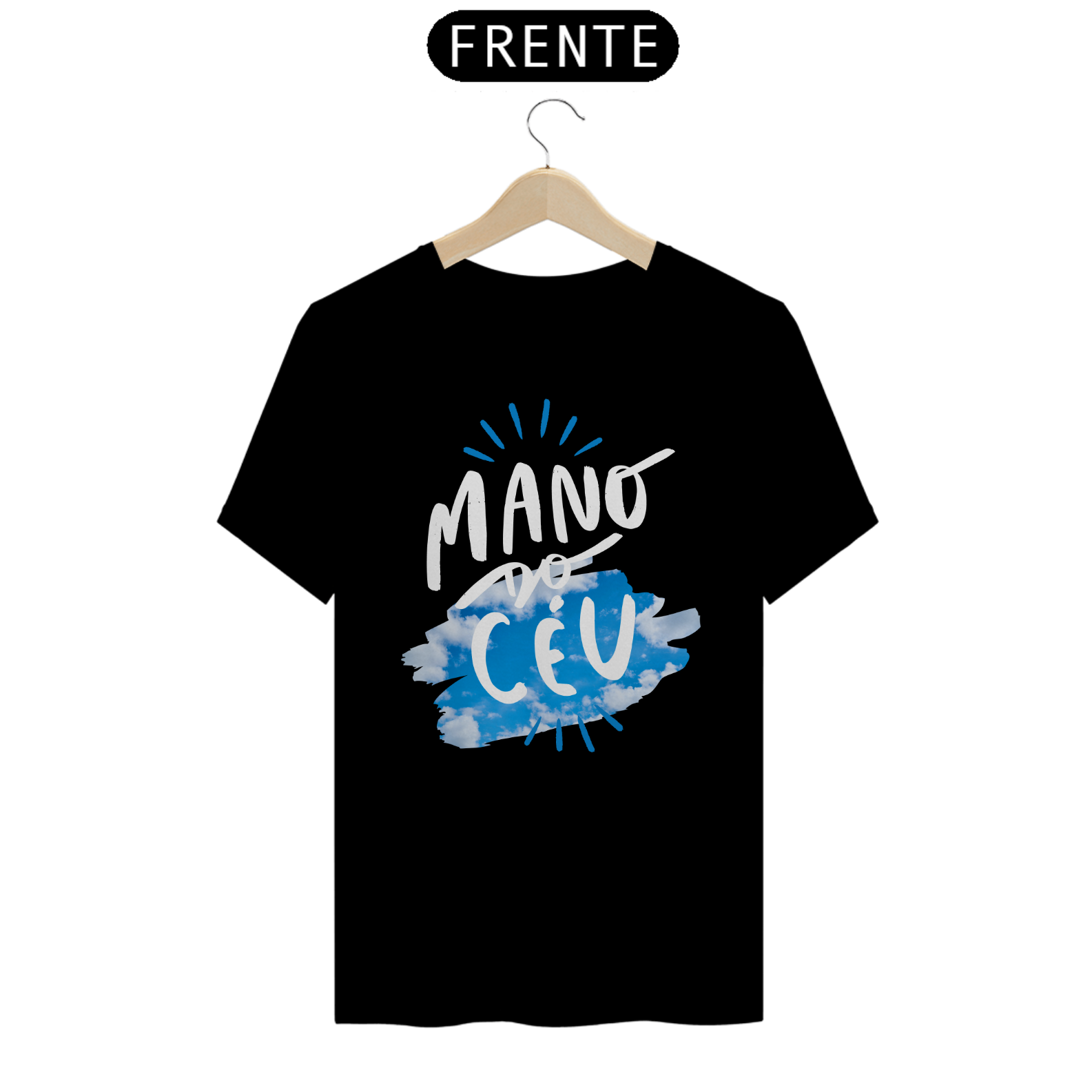Camiseta Mano do Céu - Escura