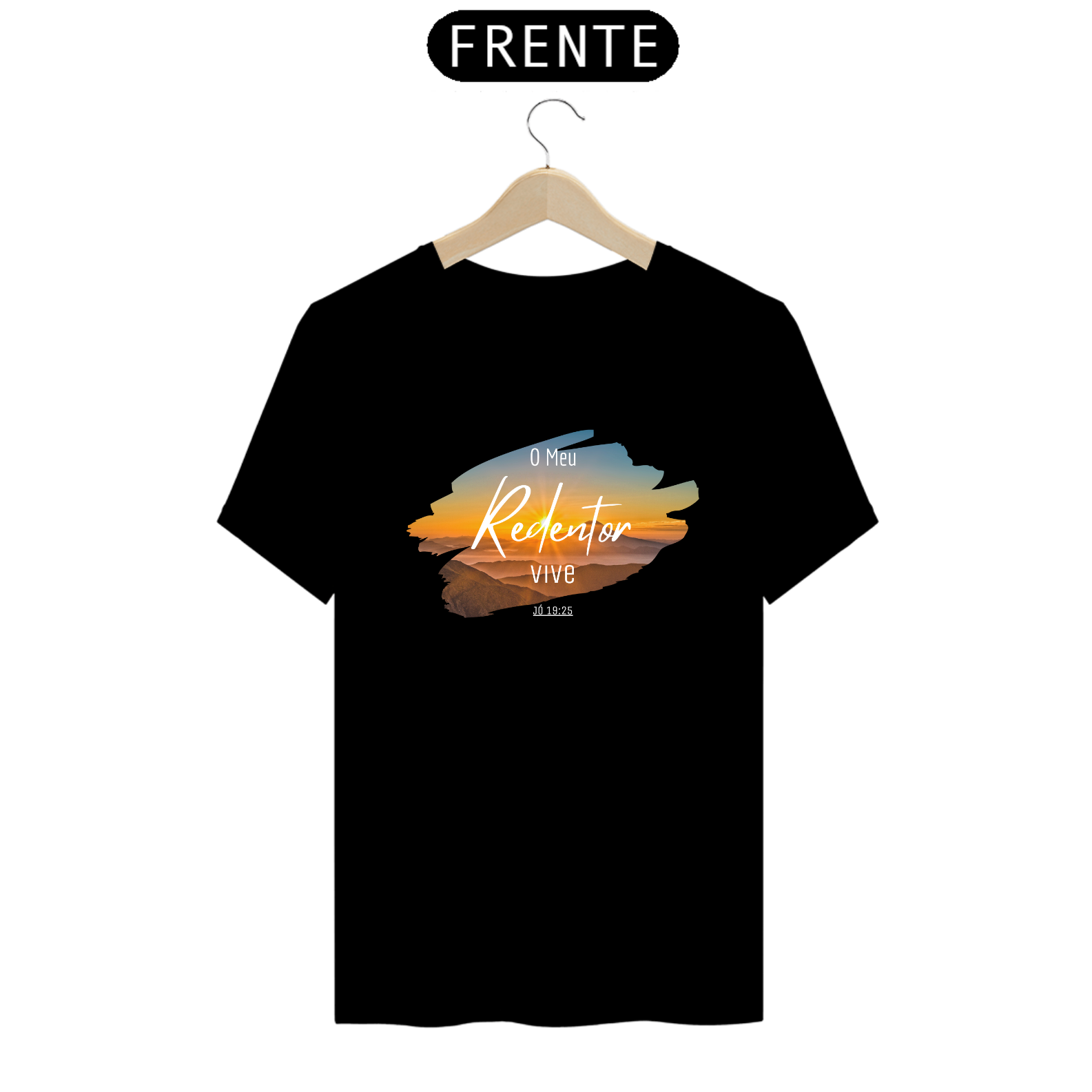 Camiseta Meu Redentor Preta