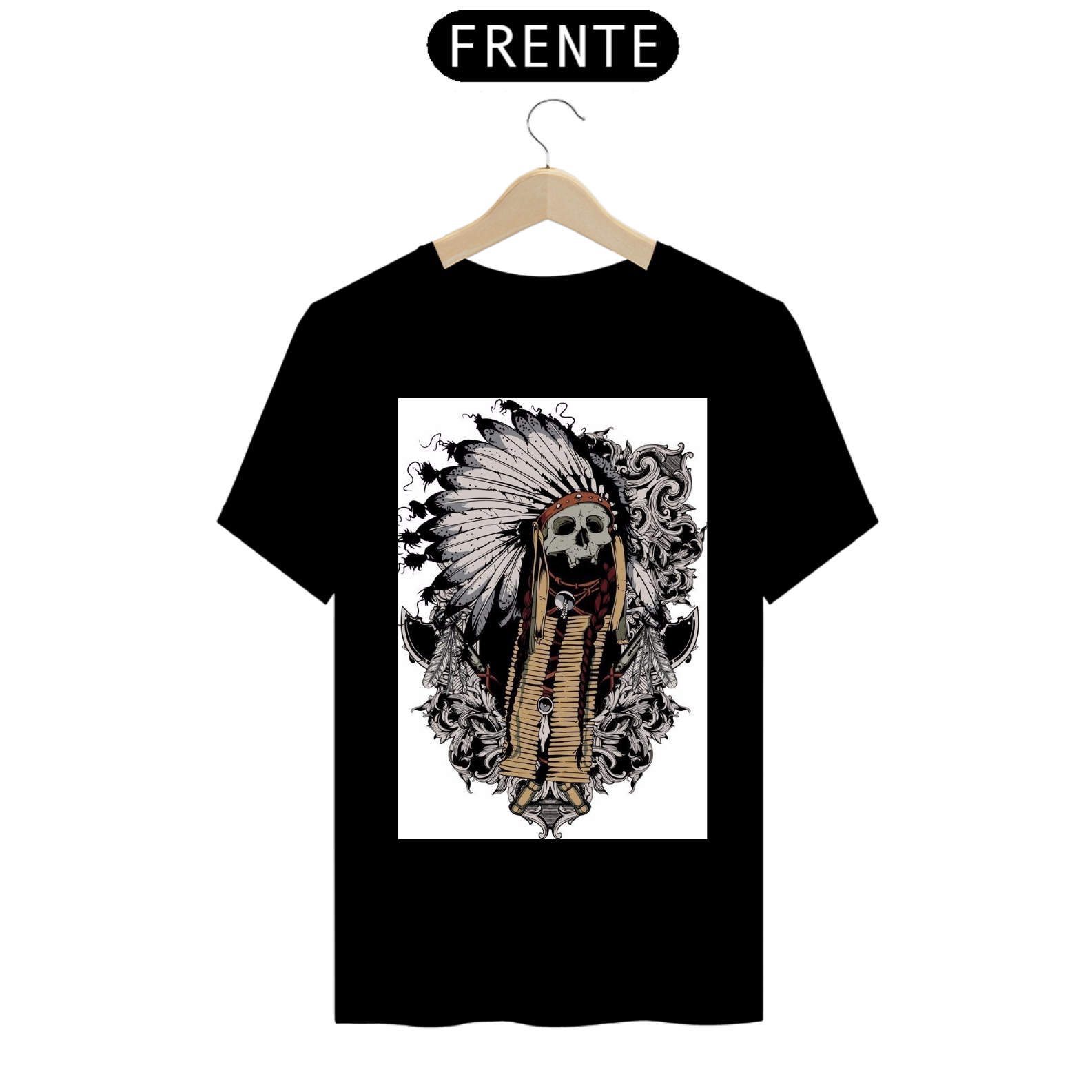 camisa estampada caveira