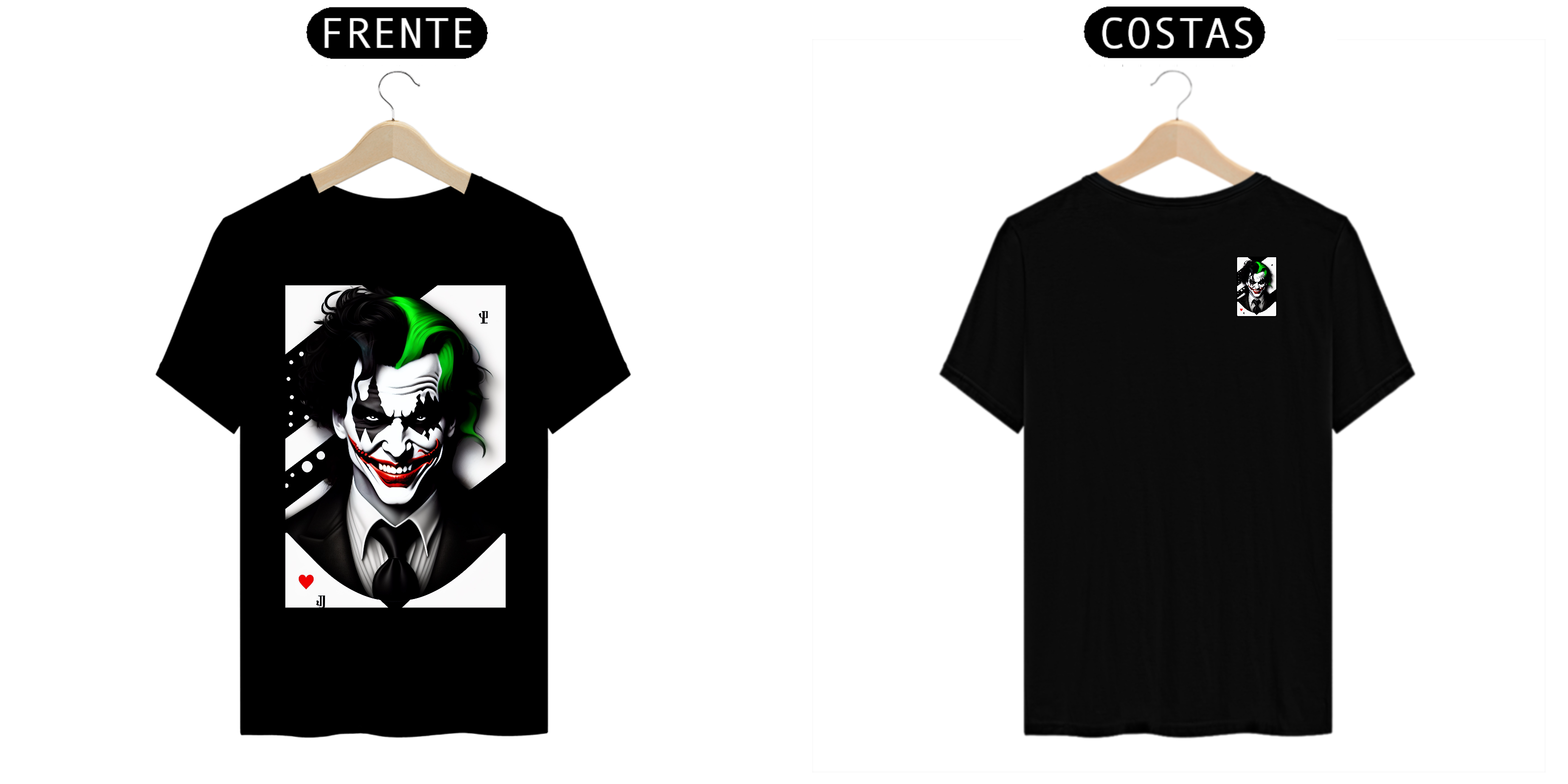 Nome do produto  Camiseta Masculina Joker
