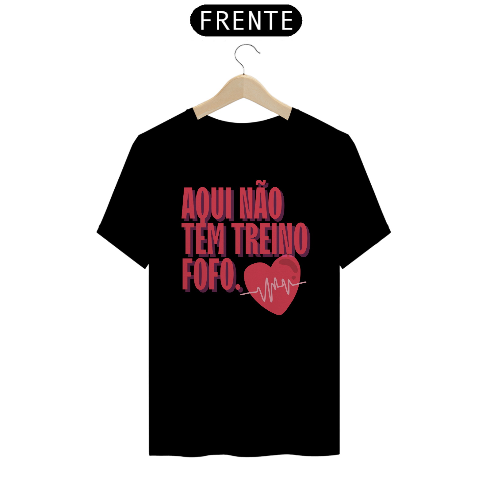 Camisa da Coleção CrossFit: Treino Fofo