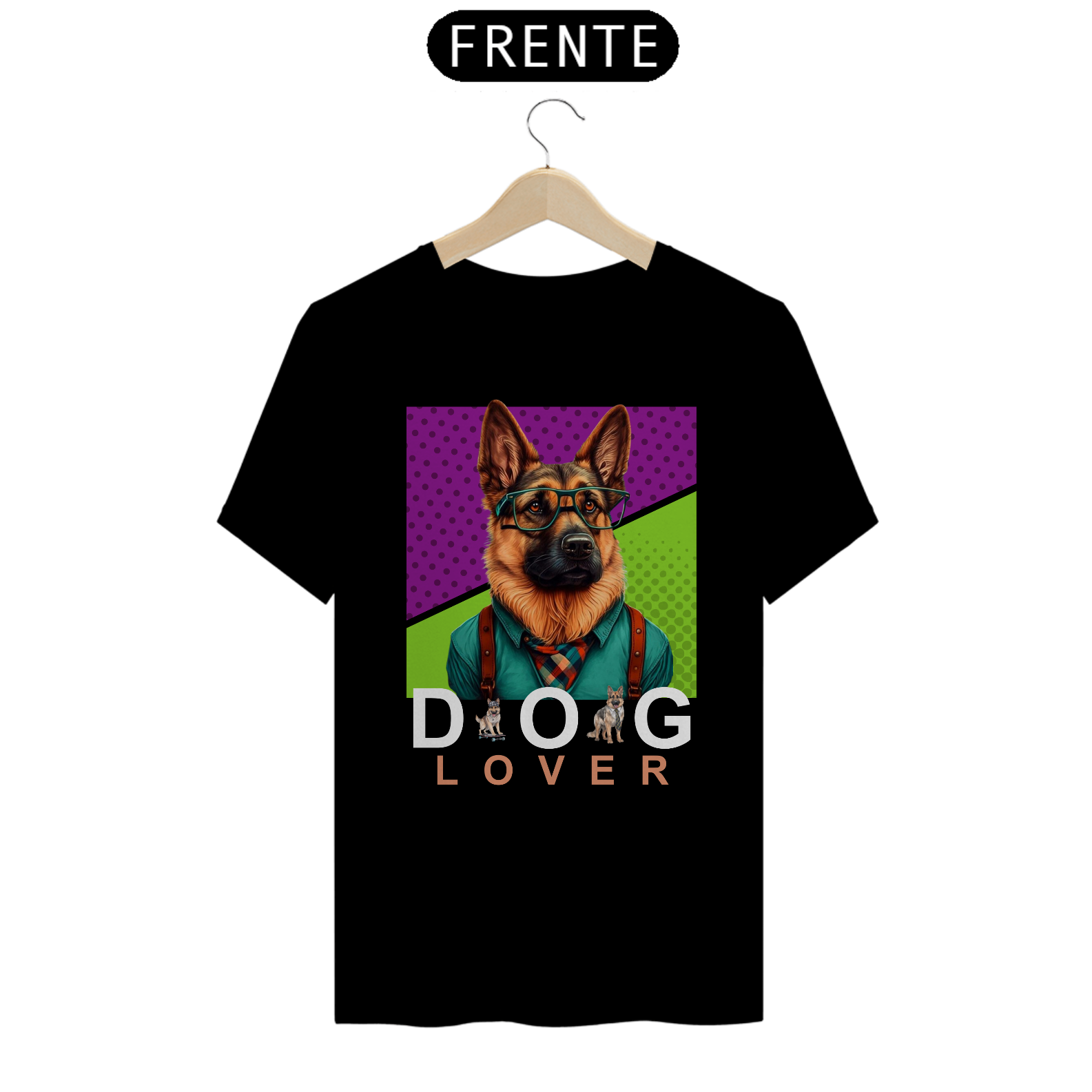 Camisa Love Dog Pastor Alemão 