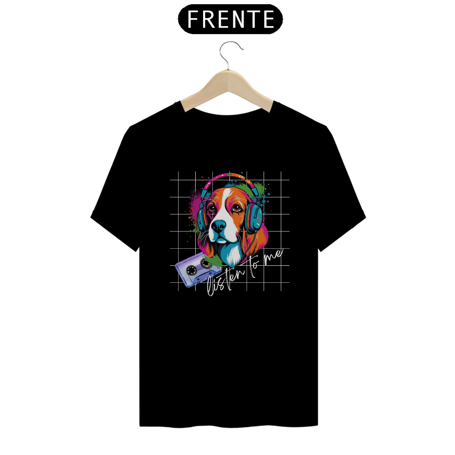 Camisa Listen To Me Beagle 