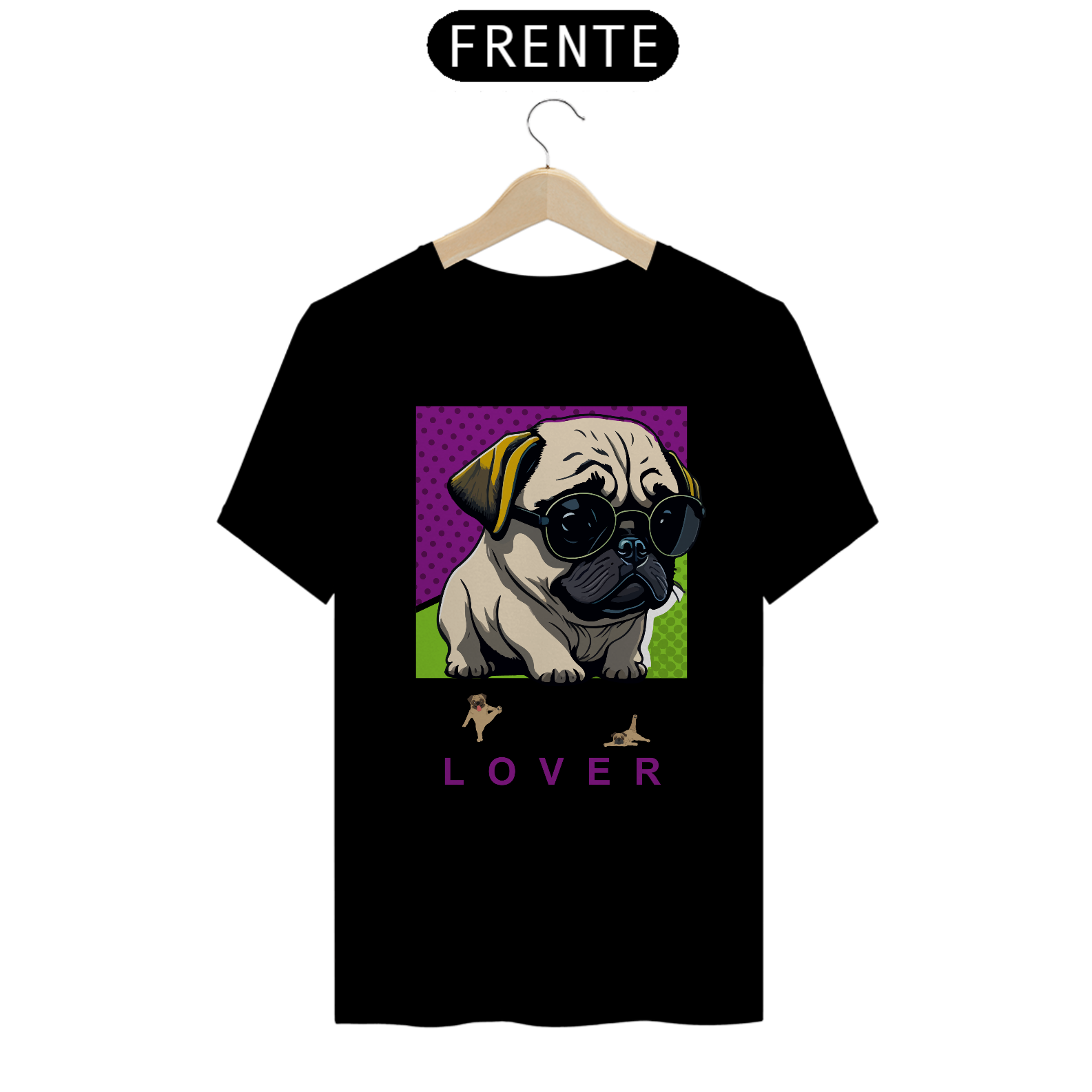 Camisa Pug Lovers 2