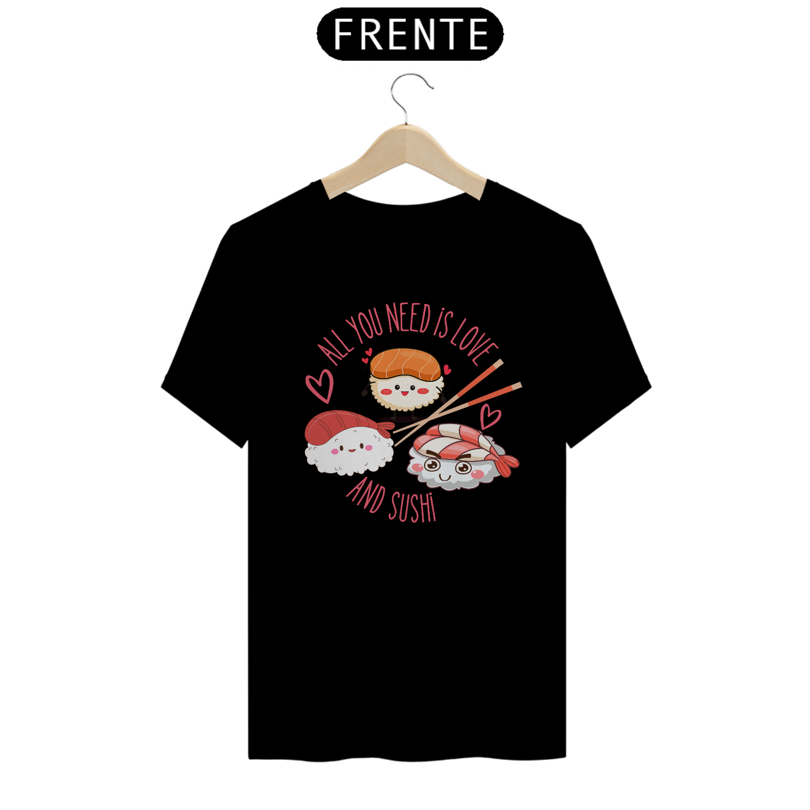 Camisa Love Sushi