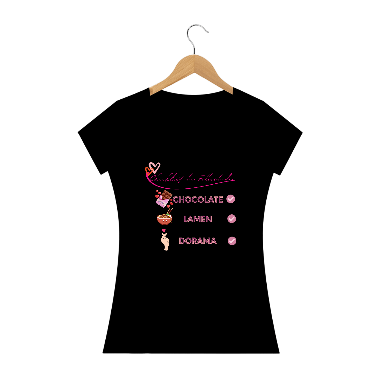 Baby Long Checklist da Felicidade