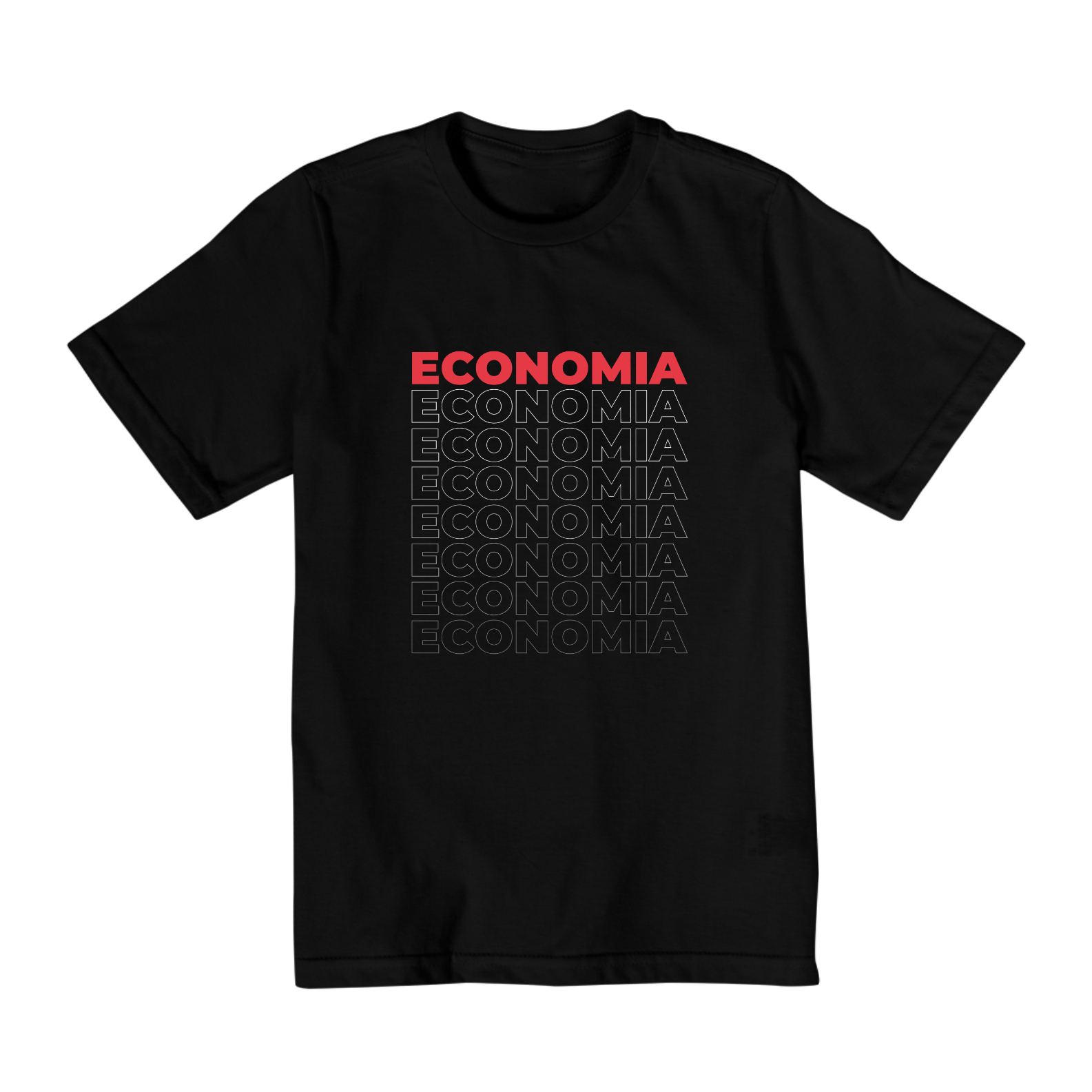 Camiseta economia gradiante 