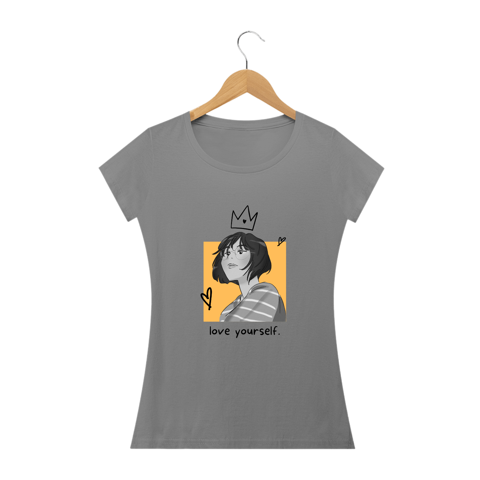 Camisa Feminina Love you