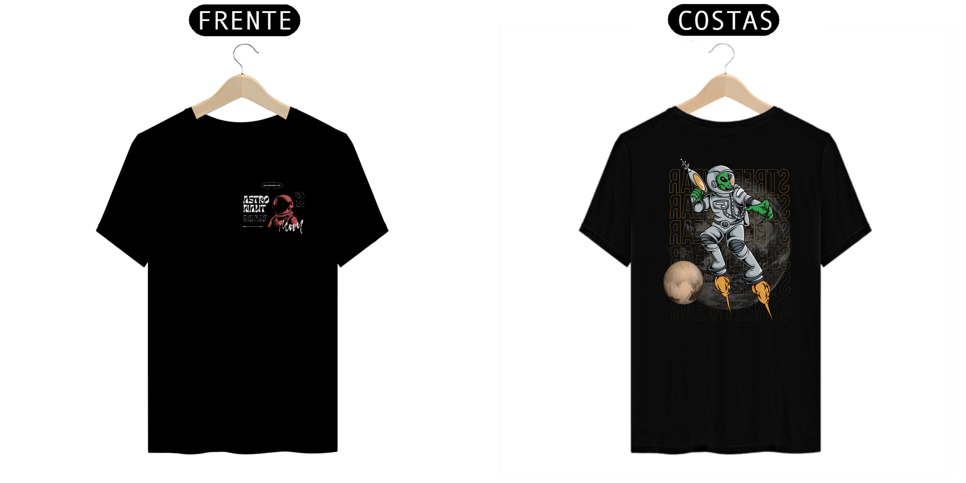 Camisa Astronaut