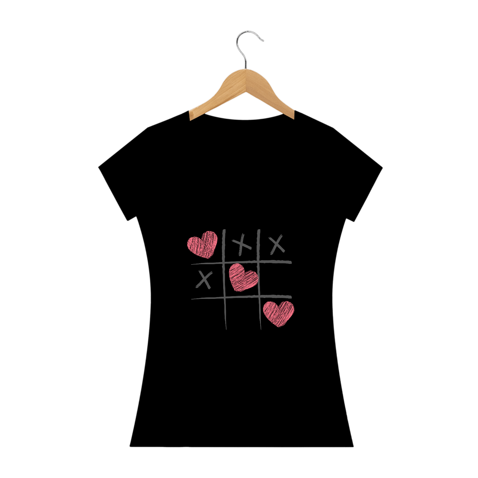 Camisa feminina jogo da velha