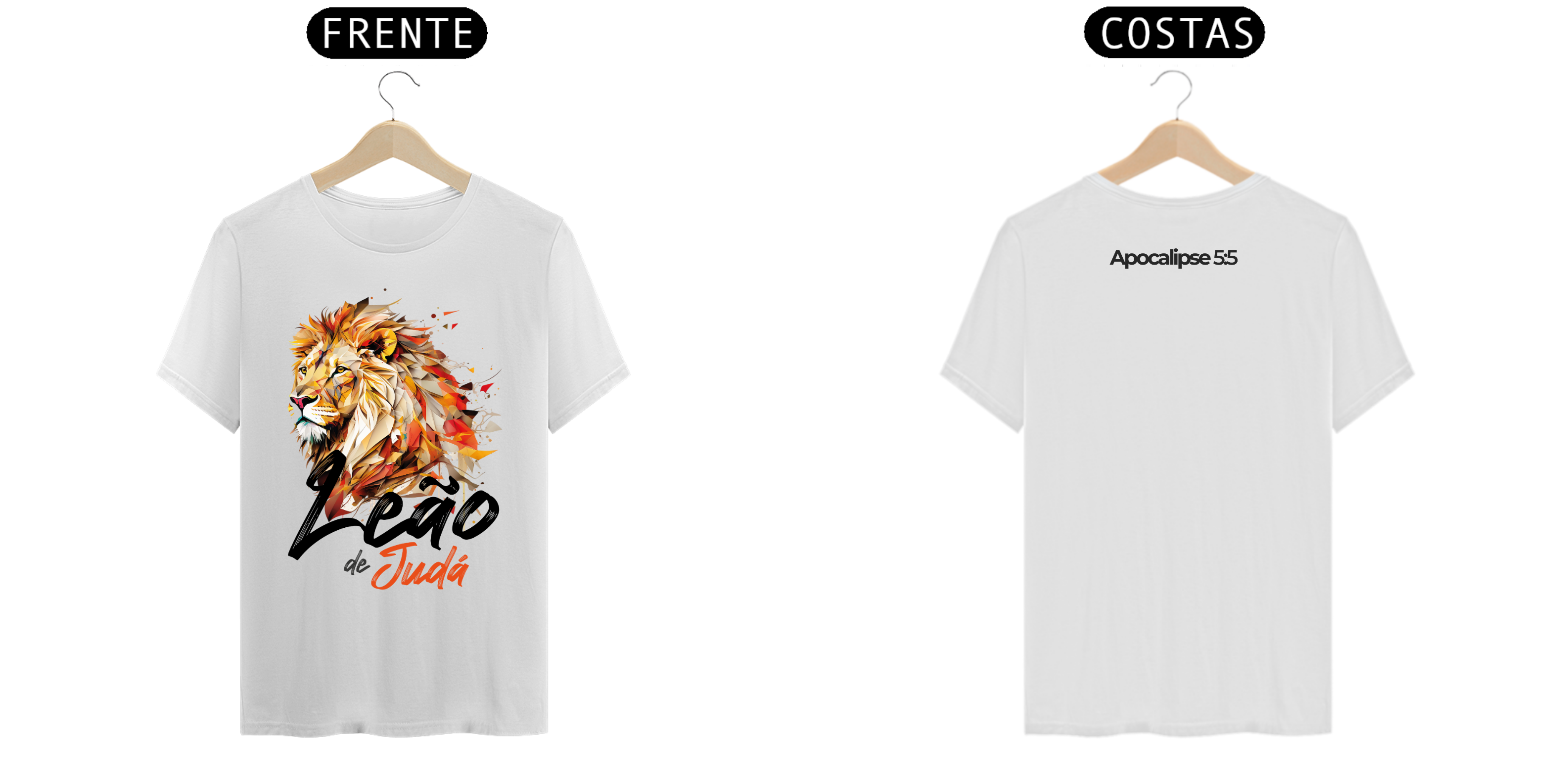 Nome do produto  Camiseta Leão de Judá