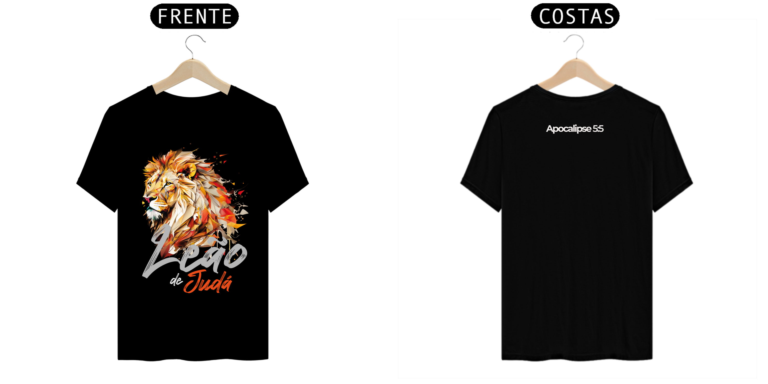 Nome do produto  Camiseta masculina leão de judá