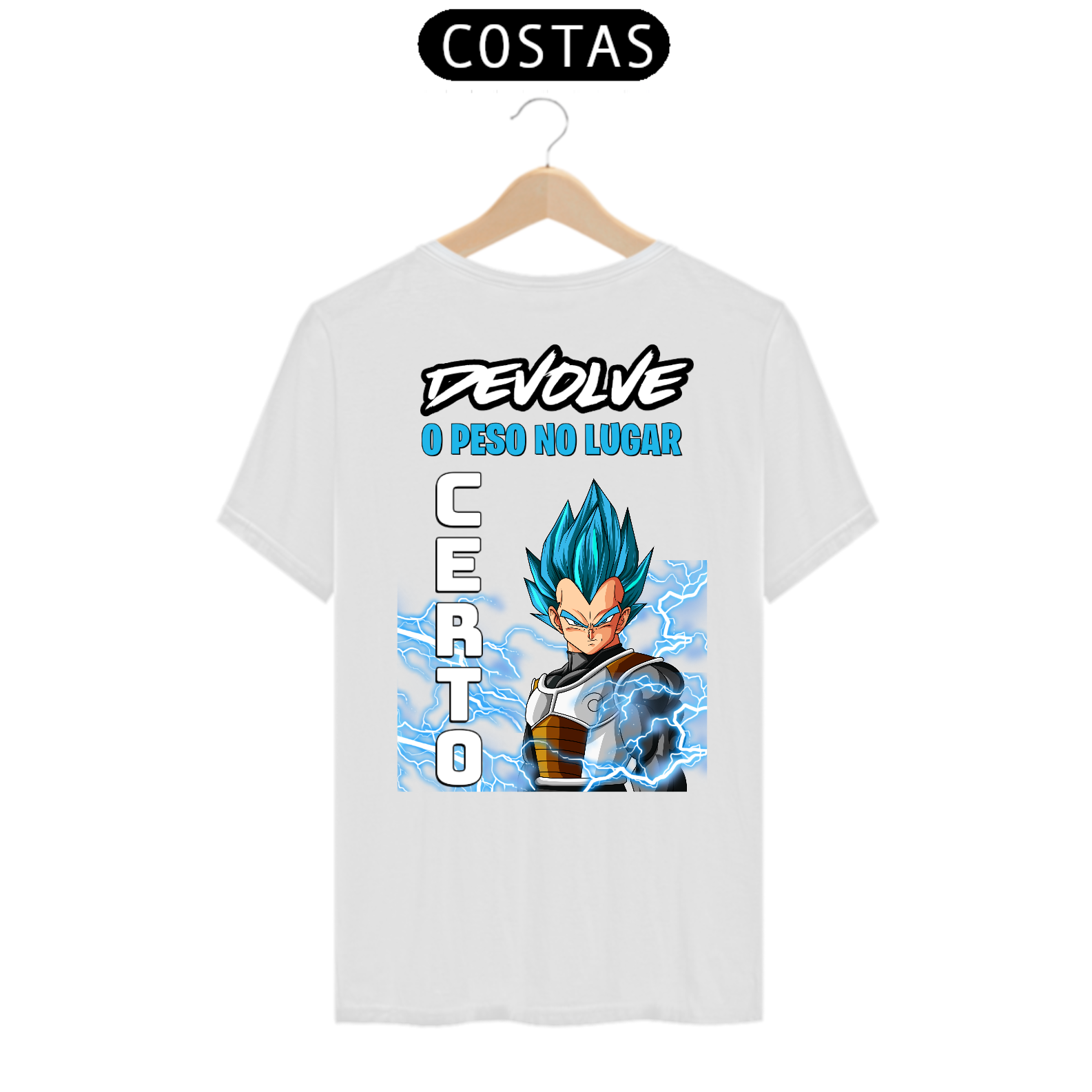 Devolve o peso certo - Vegeta