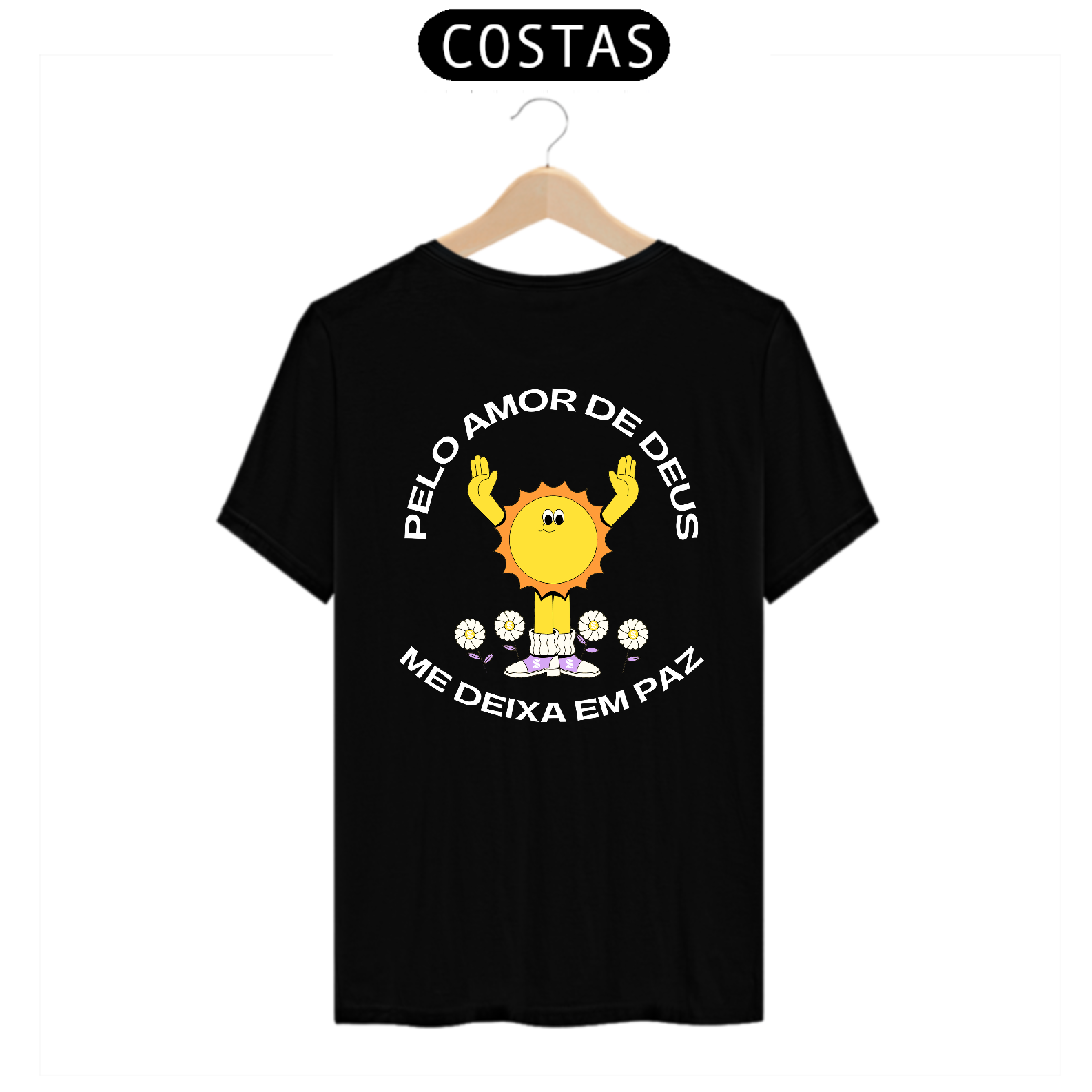 Me deixa em paz - Costas - Claro