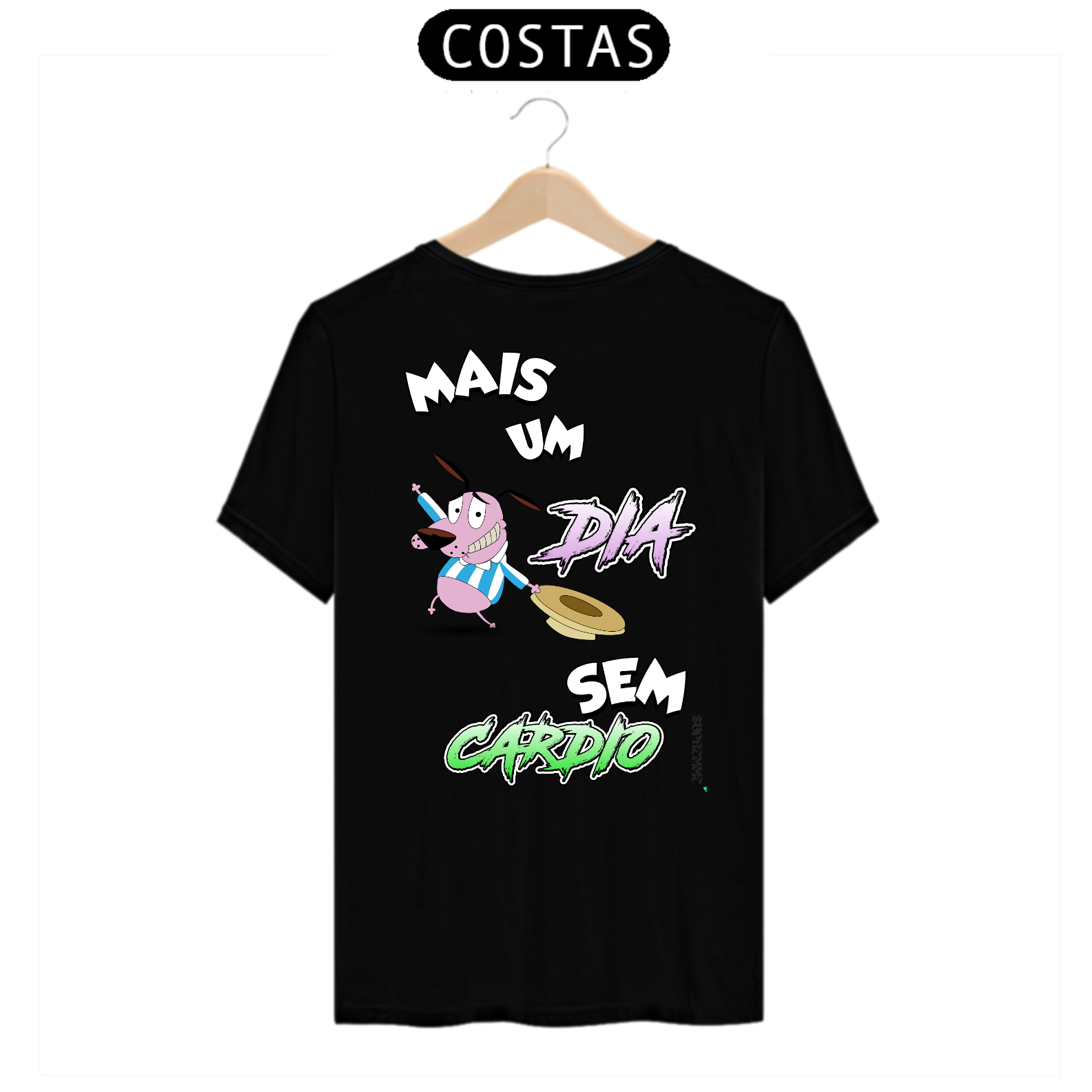 Mais um dia sem cardio - Coragem