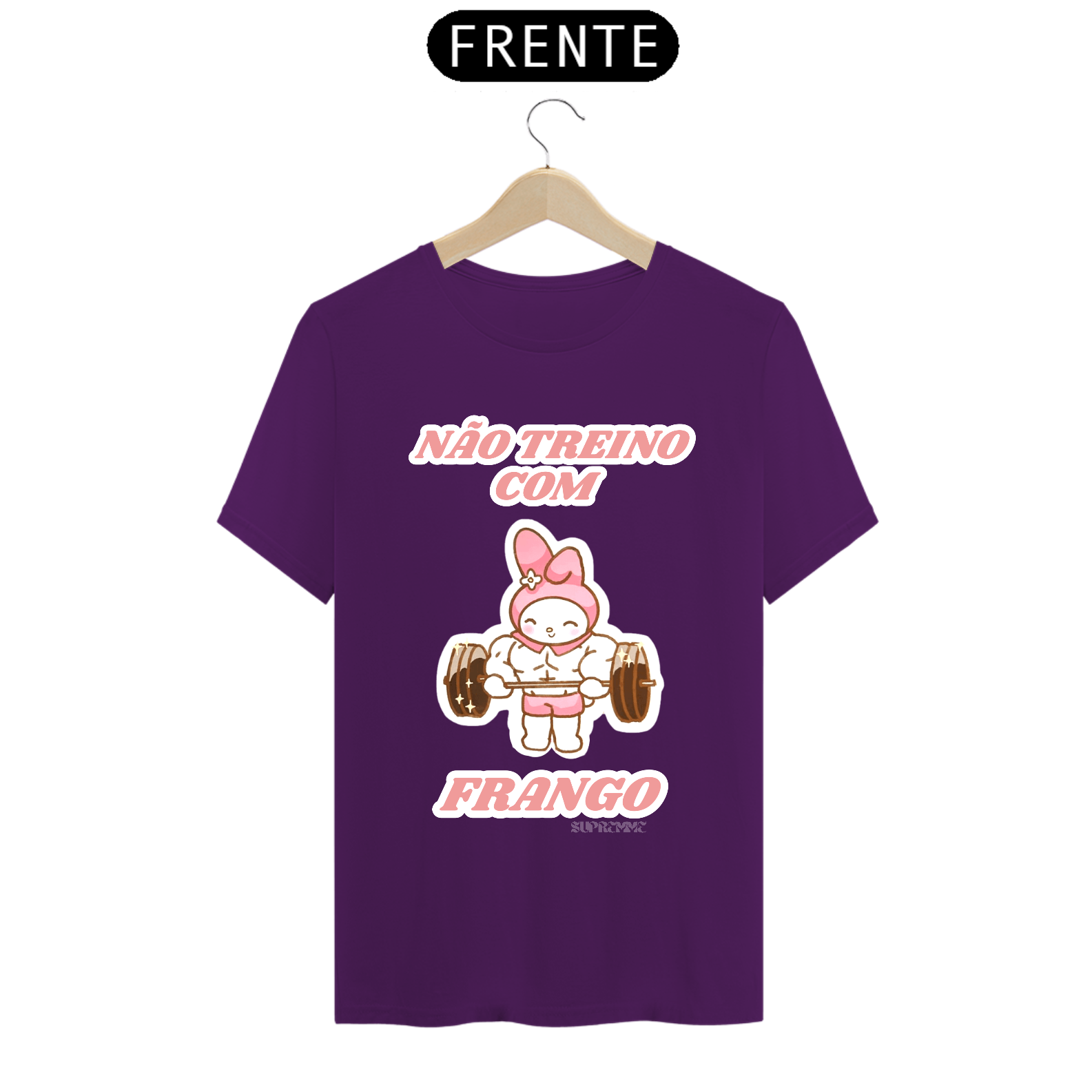 Não treino com frango