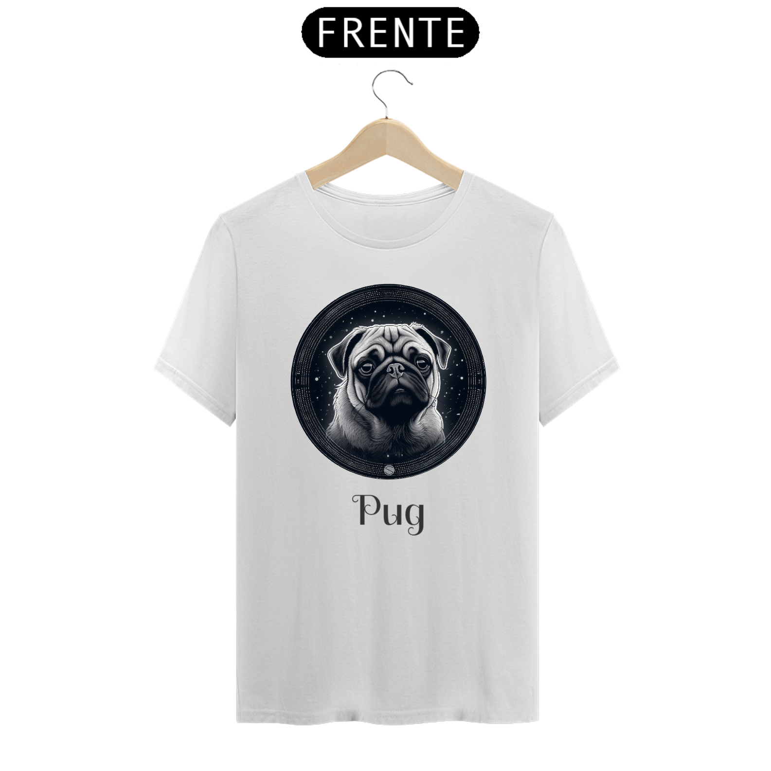 Camisa Pug Nome Prime